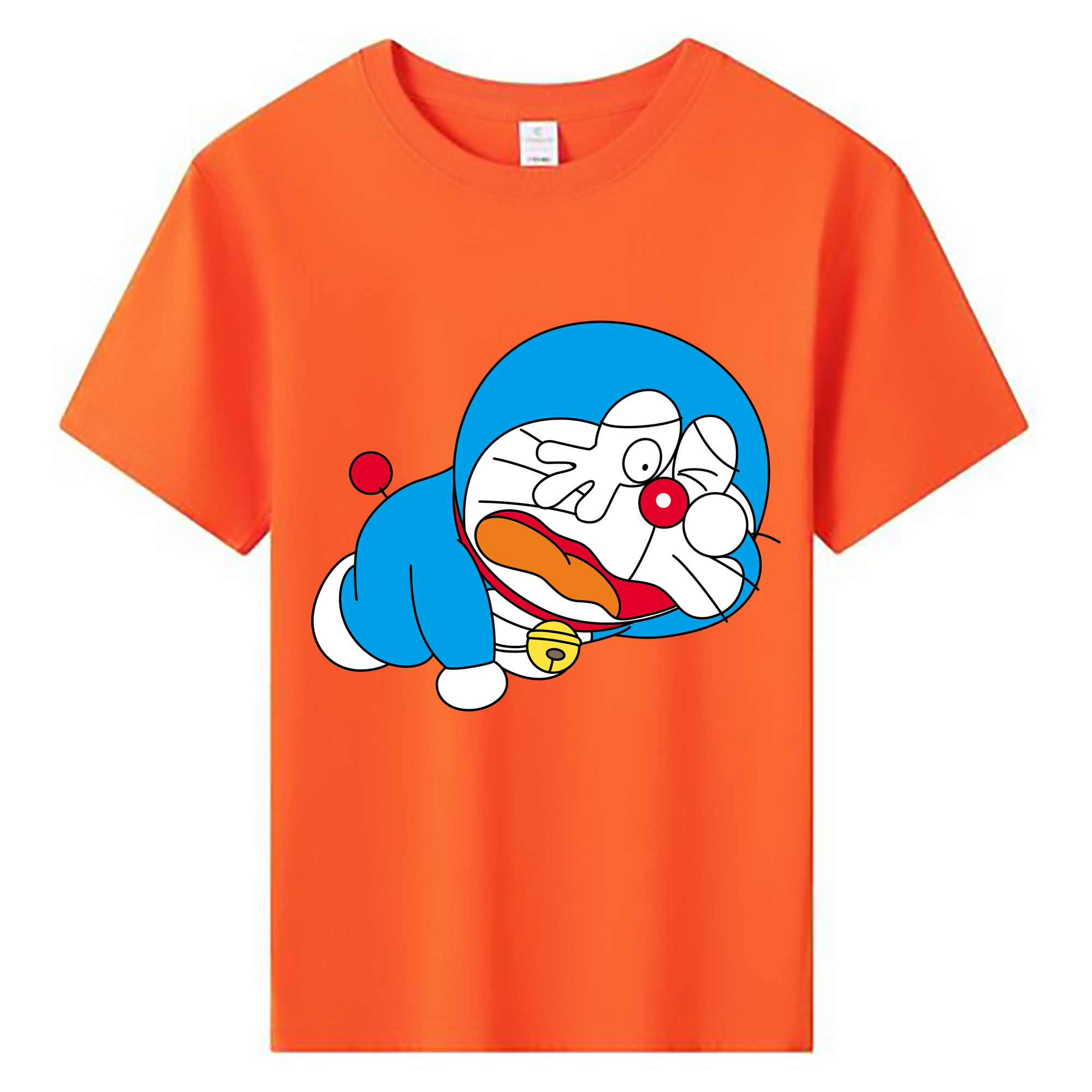 （画像用） ドラえもん Doraemon 綿100％キッズTシャツ（フロントプリント）