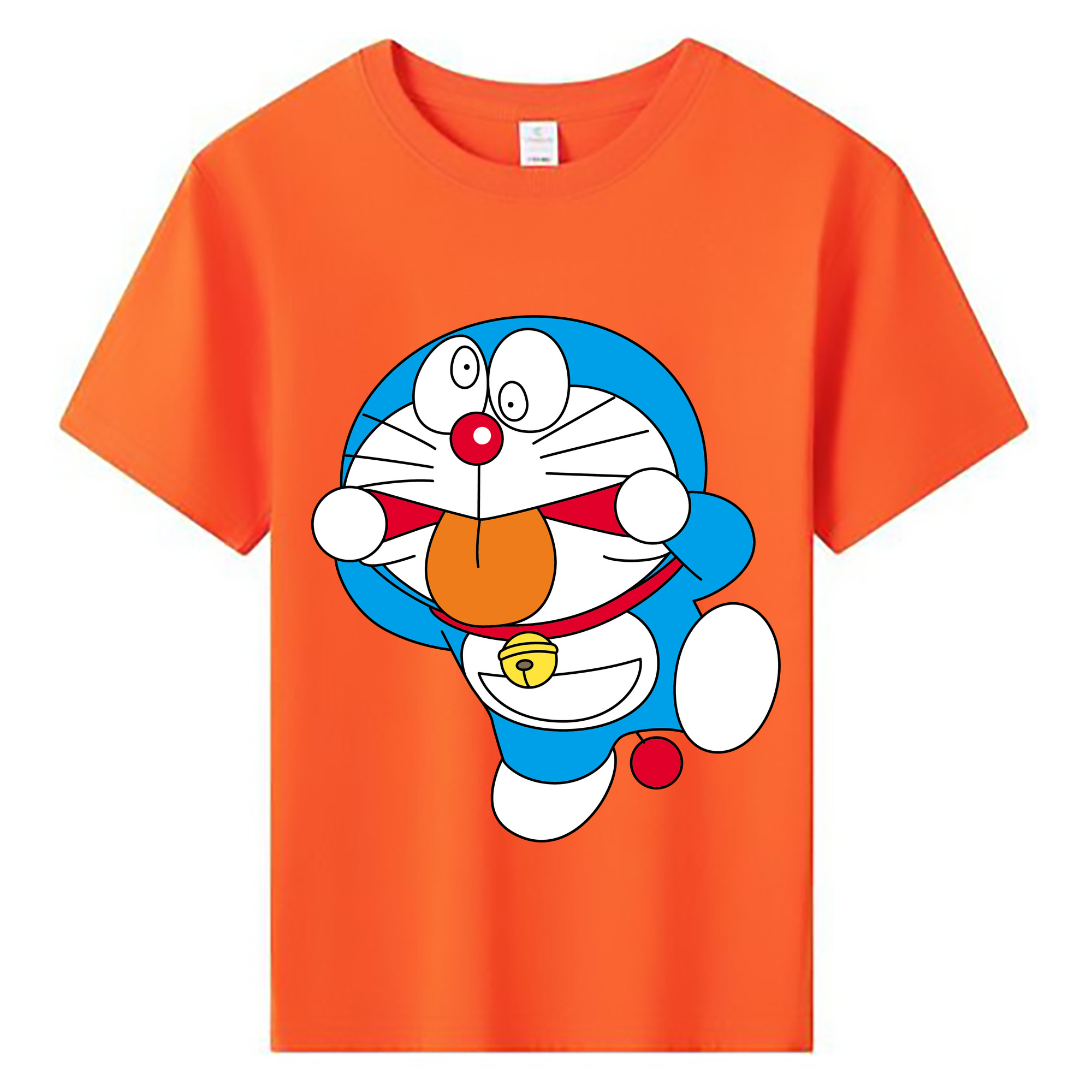 （画像用） ドラえもん Doraemon 綿100％キッズTシャツ（フロントプリント）