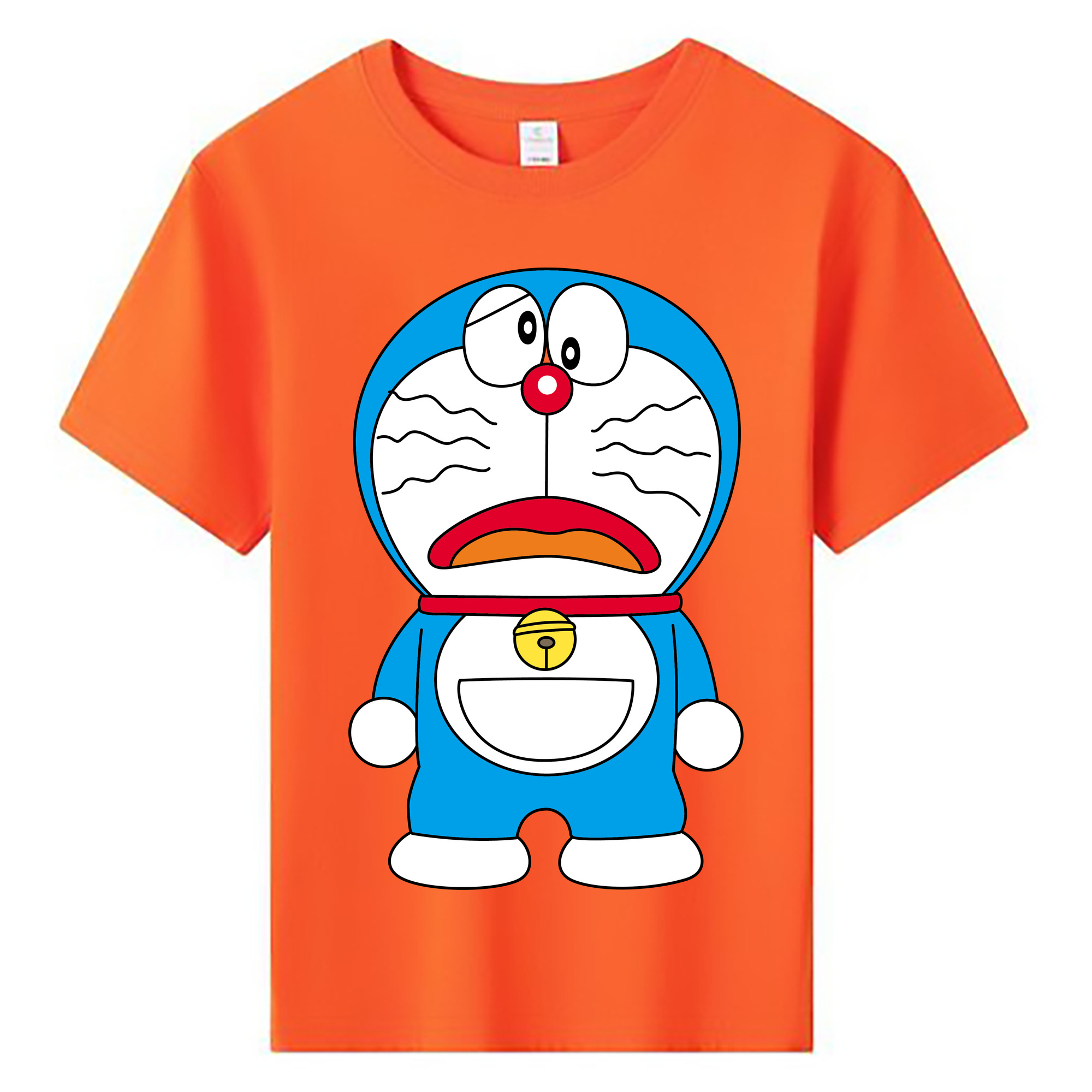 （画像用） ドラえもん Doraemon 綿100％キッズTシャツ（フロントプリント）