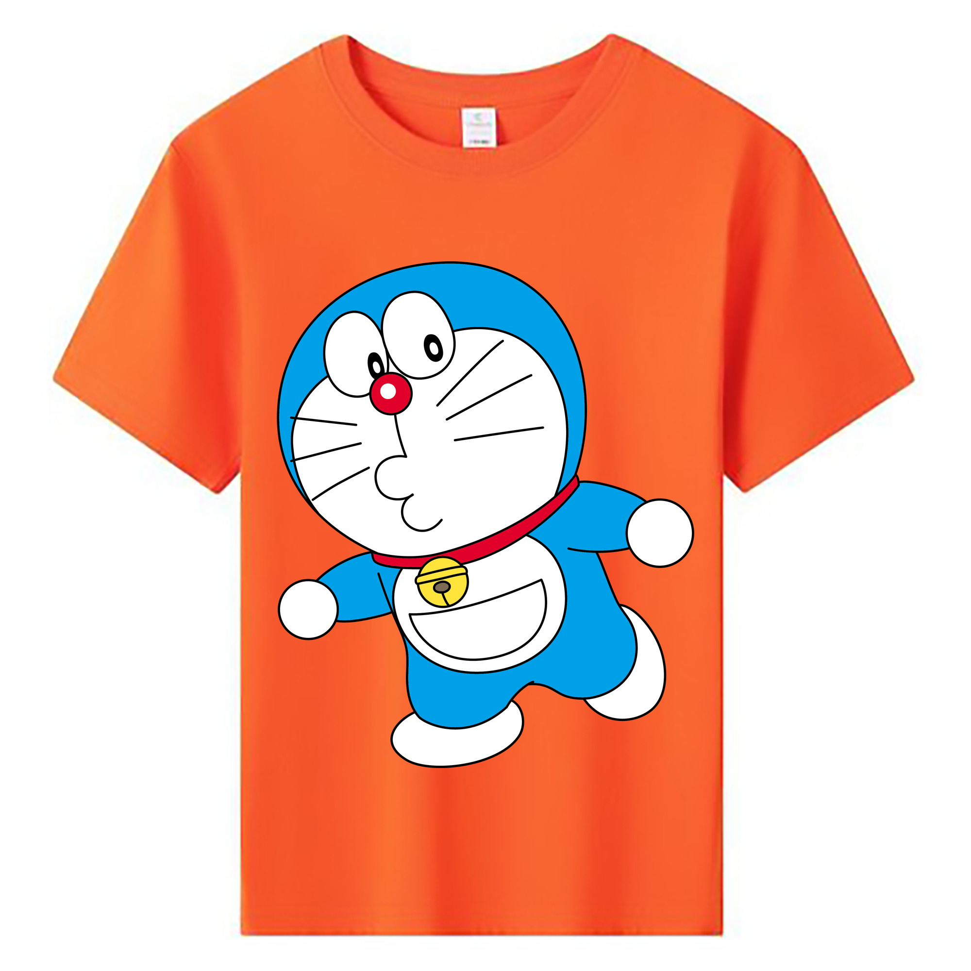 （画像用） ドラえもん Doraemon 綿100％キッズTシャツ（フロントプリント）