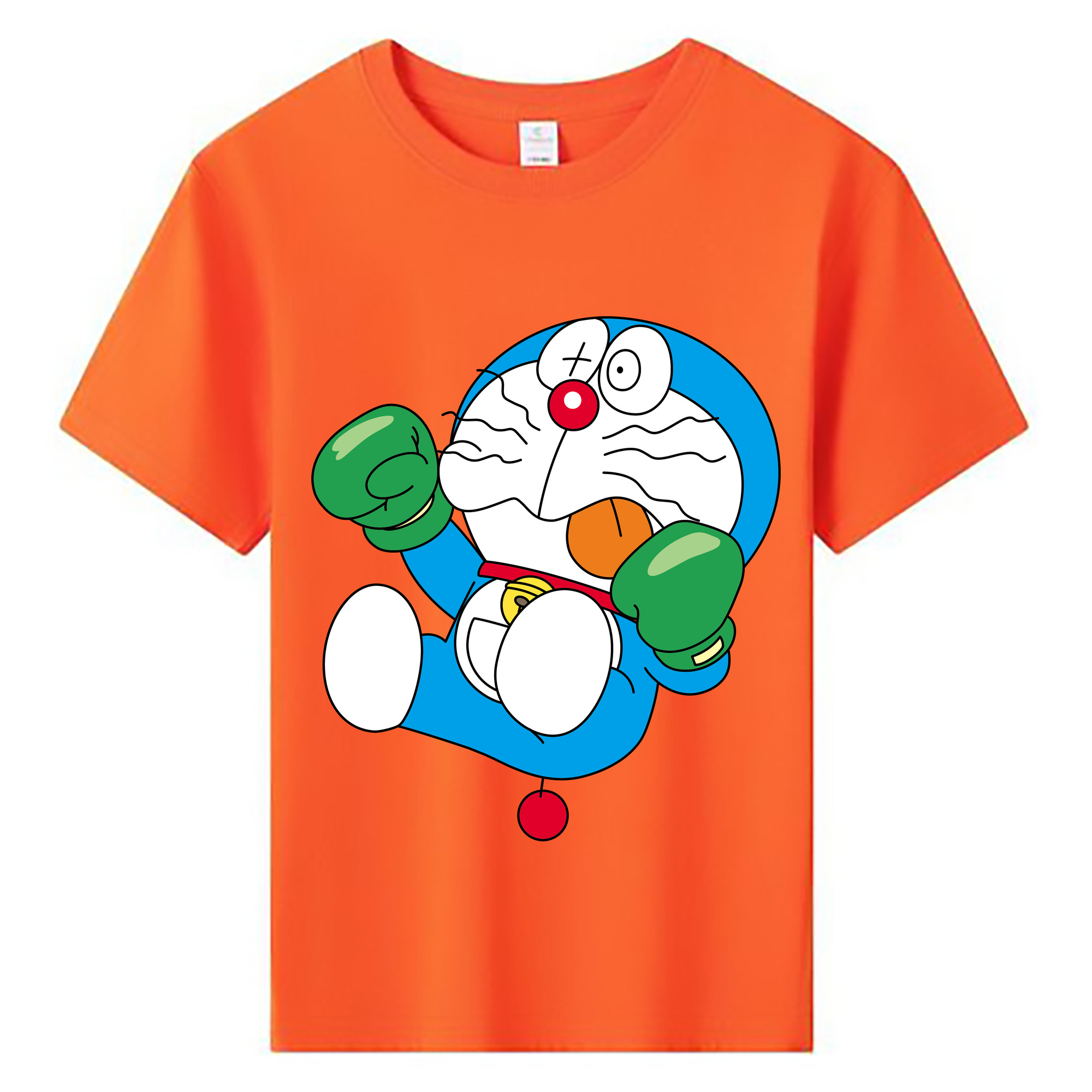 （画像用） ドラえもん Doraemon 綿100％キッズTシャツ（フロントプリント）