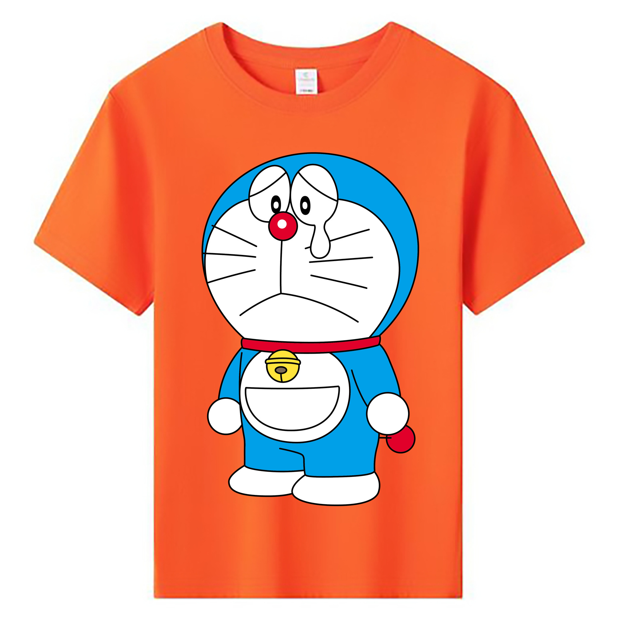 （画像用） ドラえもん Doraemon 綿100％キッズTシャツ（フロントプリント）