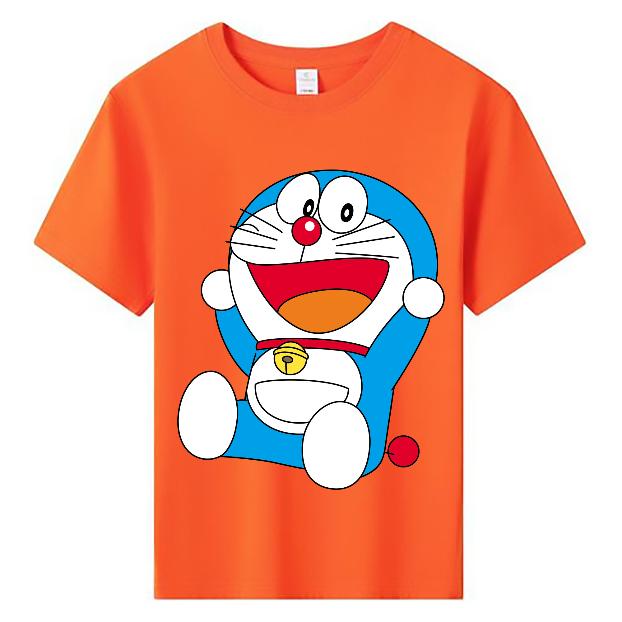 （画像用） ドラえもん Doraemon 綿100％キッズTシャツ（フロントプリント）