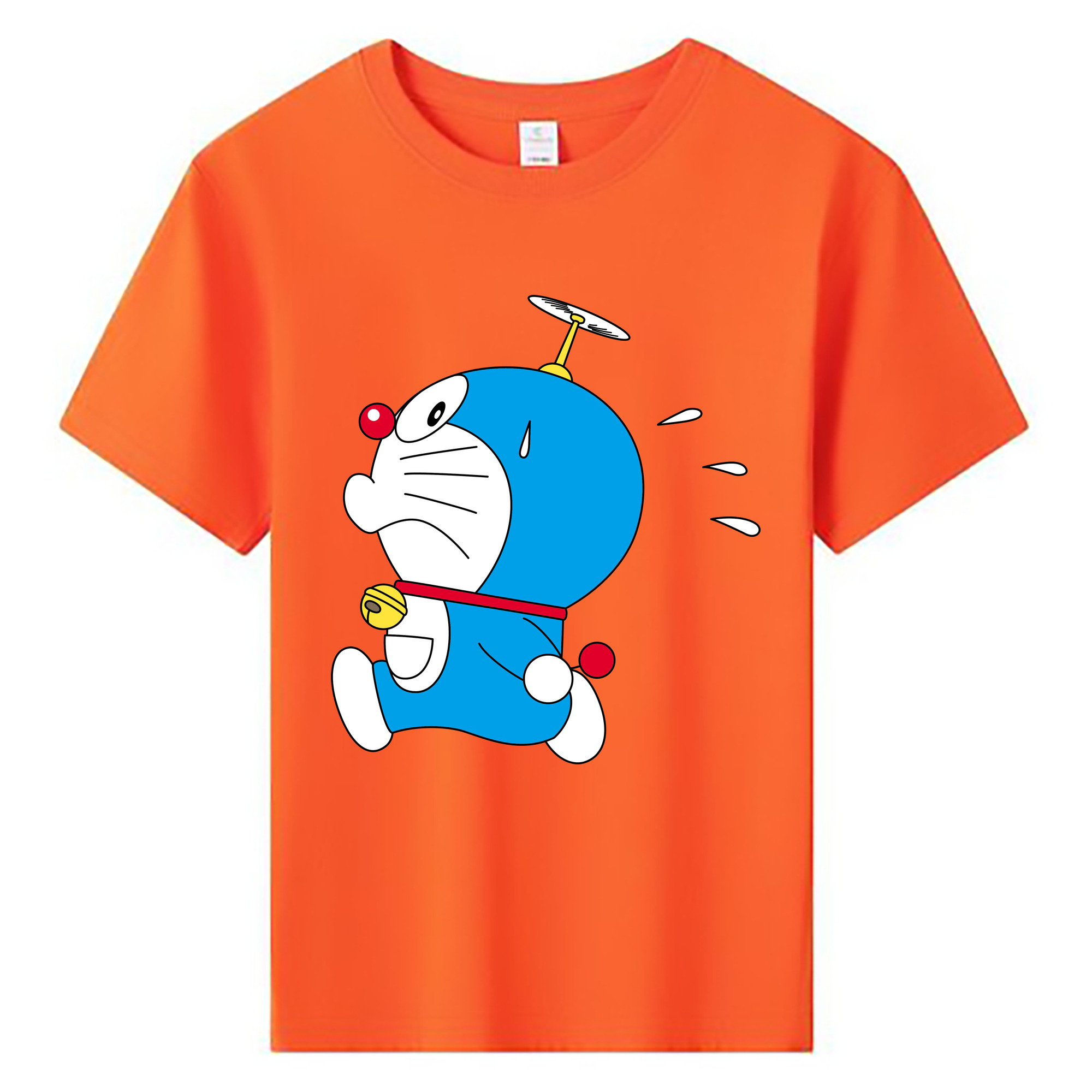 （画像用） ドラえもん Doraemon 綿100％キッズTシャツ（フロントプリント）