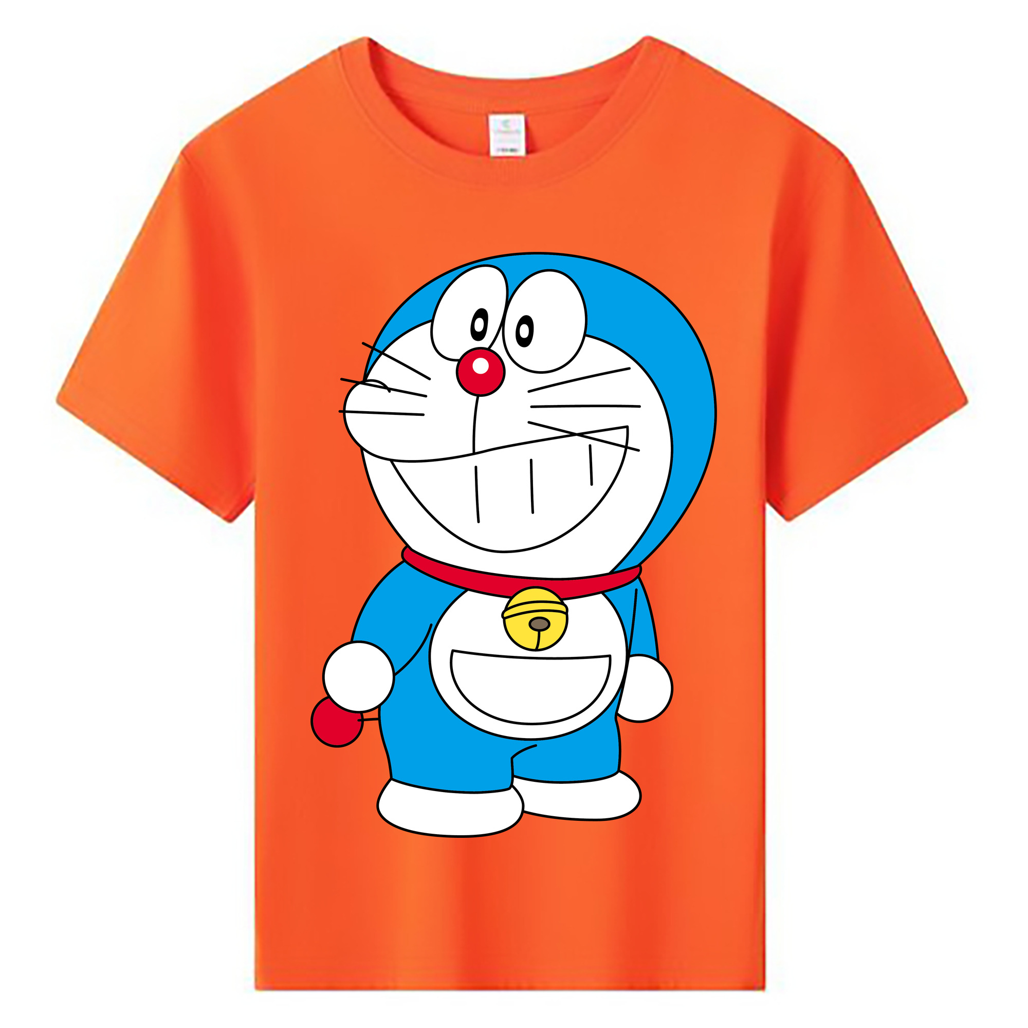 （画像用） ドラえもん Doraemon 綿100％キッズTシャツ（フロントプリント）
