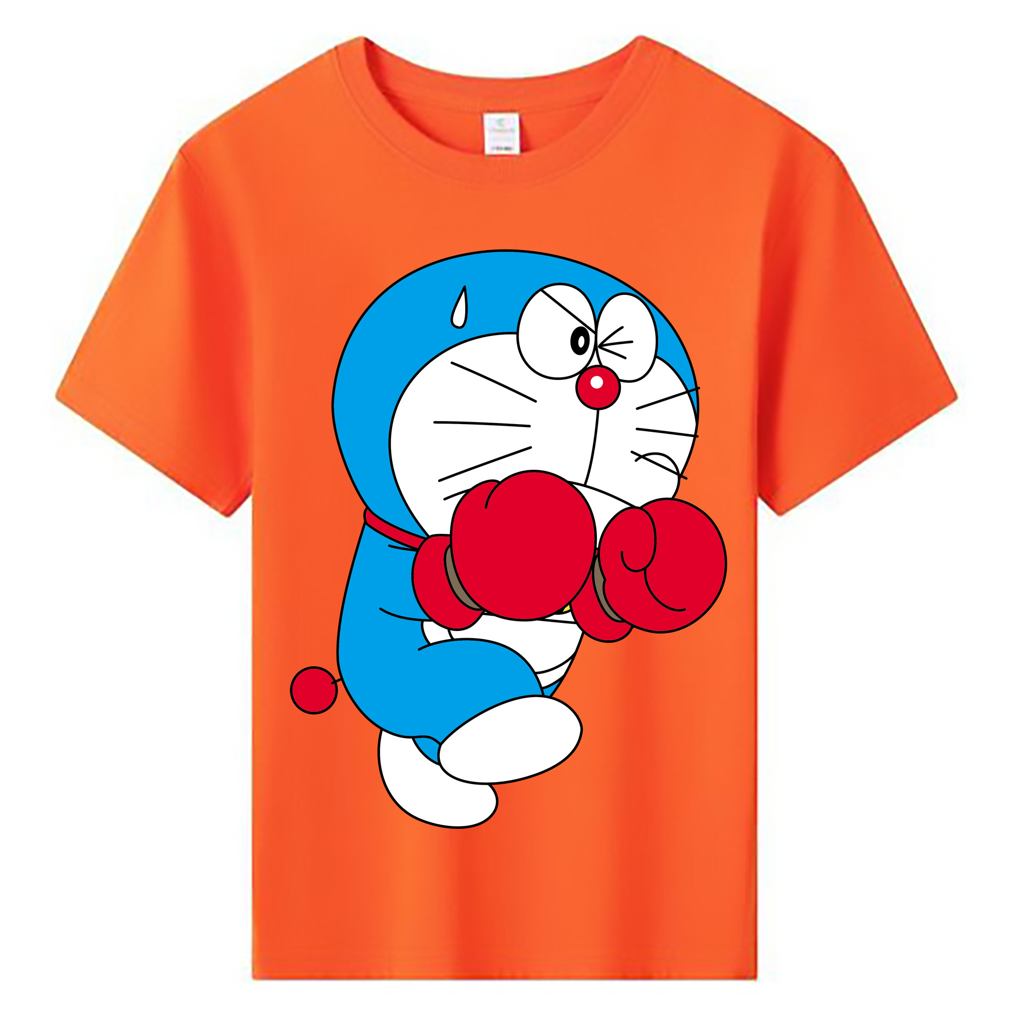 （画像用） ドラえもん Doraemon 綿100％キッズTシャツ（フロントプリント）