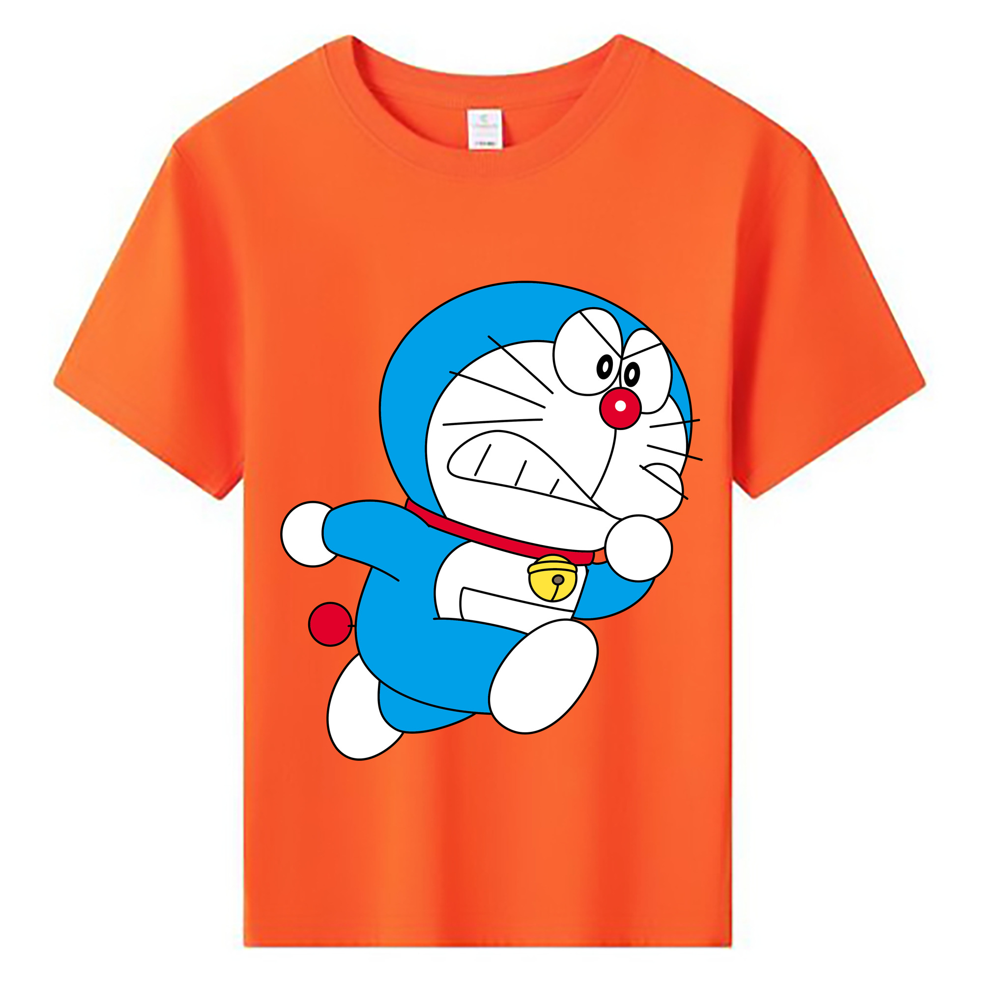 （画像用） ドラえもん Doraemon 綿100％キッズTシャツ（フロントプリント）