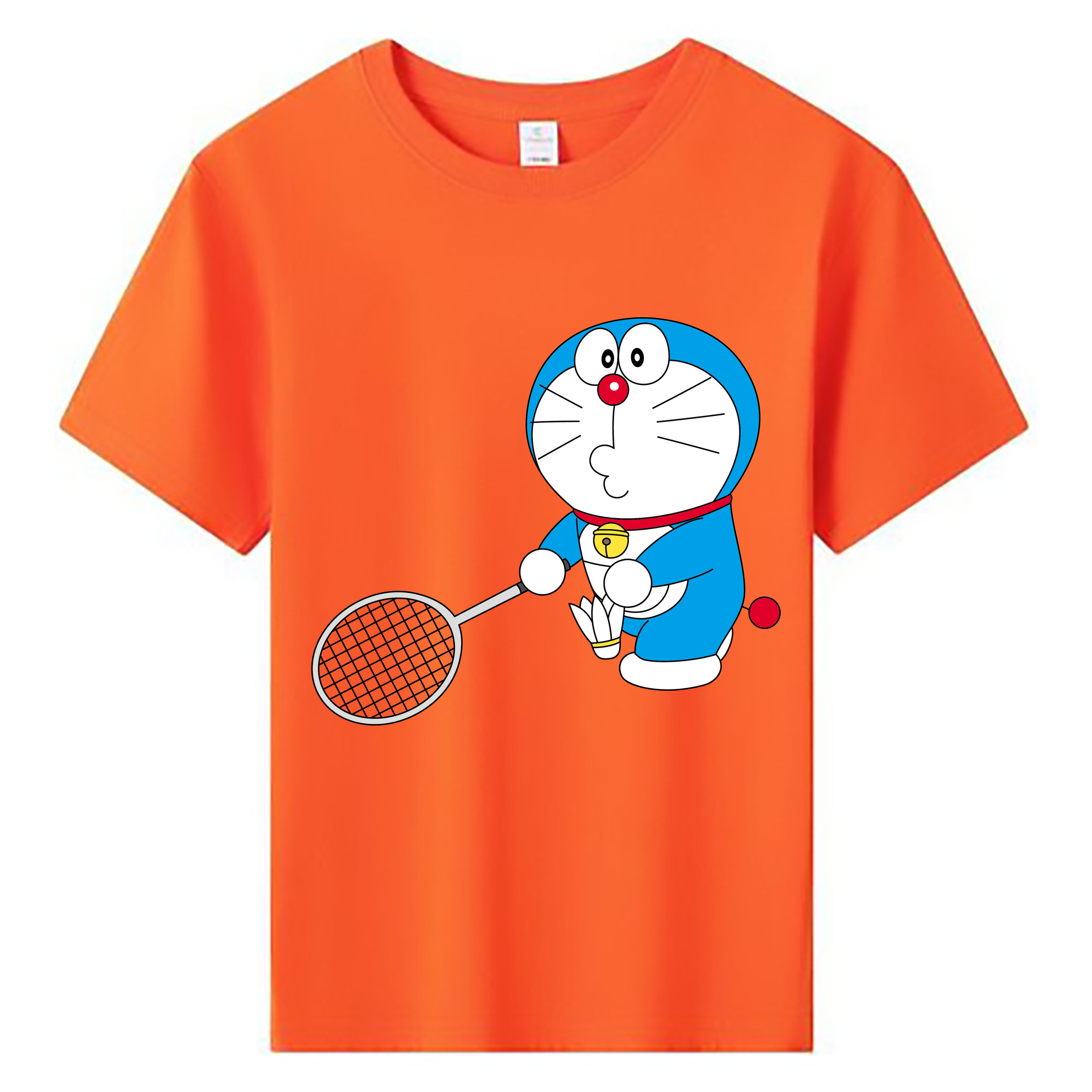 （画像用） ドラえもん Doraemon 綿100％キッズTシャツ（フロントプリント）