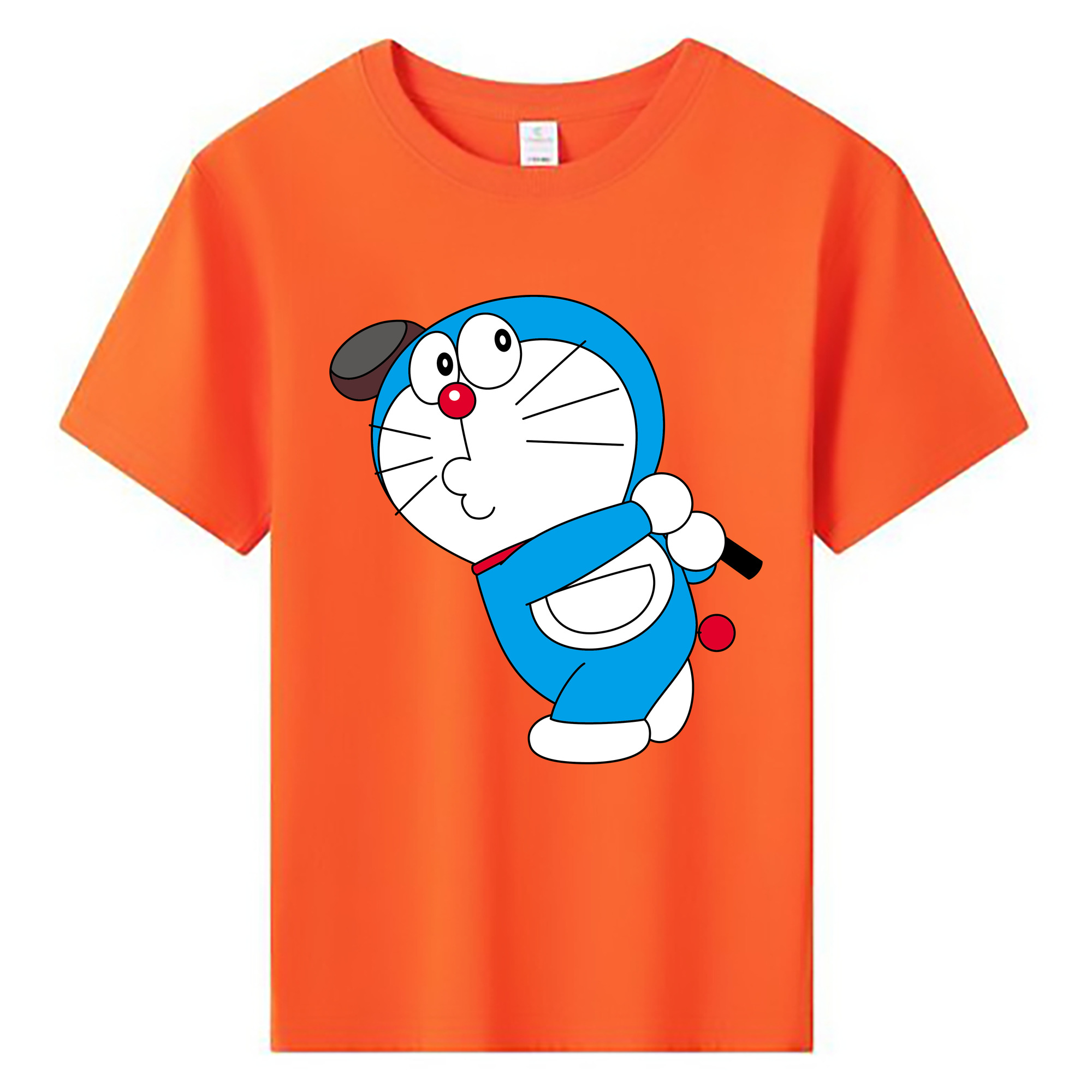 （画像用） ドラえもん Doraemon 綿100％キッズTシャツ（フロントプリント）