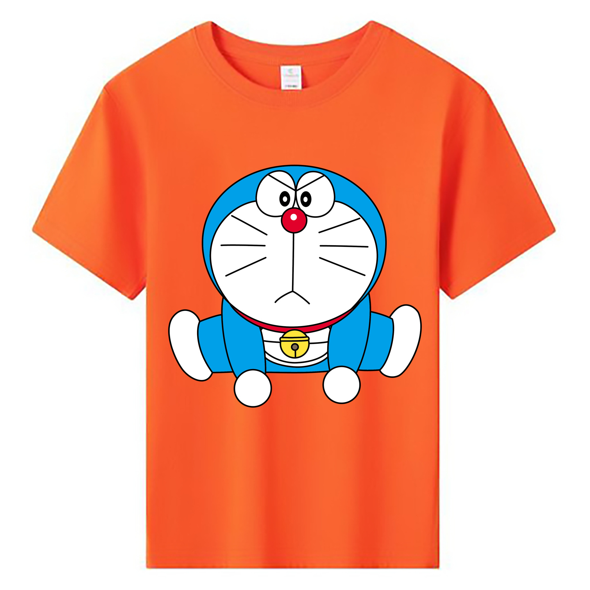 （画像用） ドラえもん Doraemon 綿100％キッズTシャツ（フロントプリント）