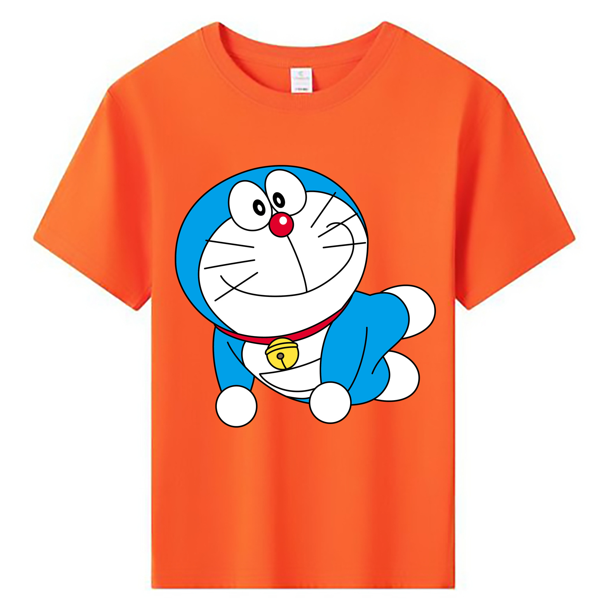 （画像用） ドラえもん Doraemon 綿100％キッズTシャツ（フロントプリント）