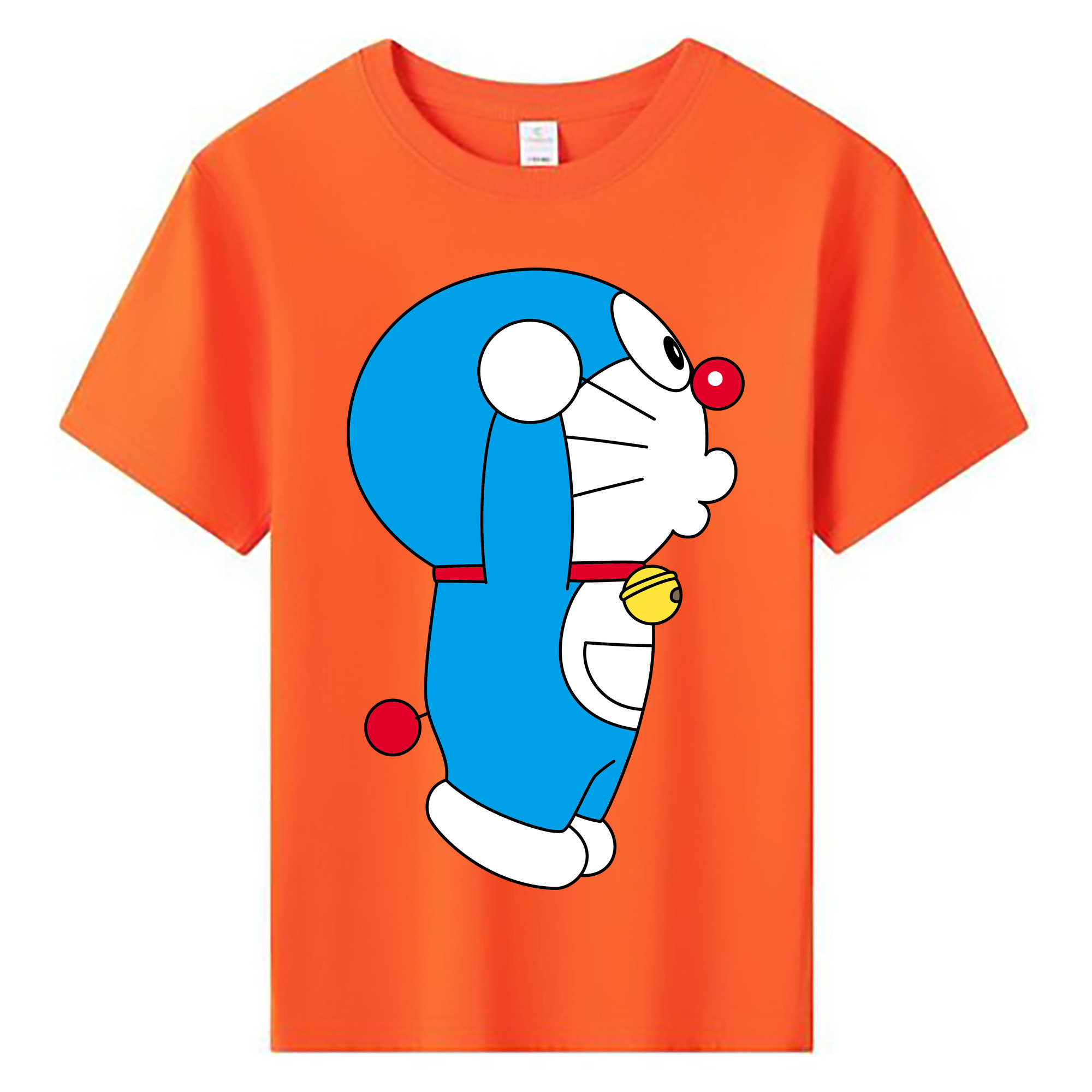 （画像用） ドラえもん Doraemon 綿100％キッズTシャツ（フロントプリント）
