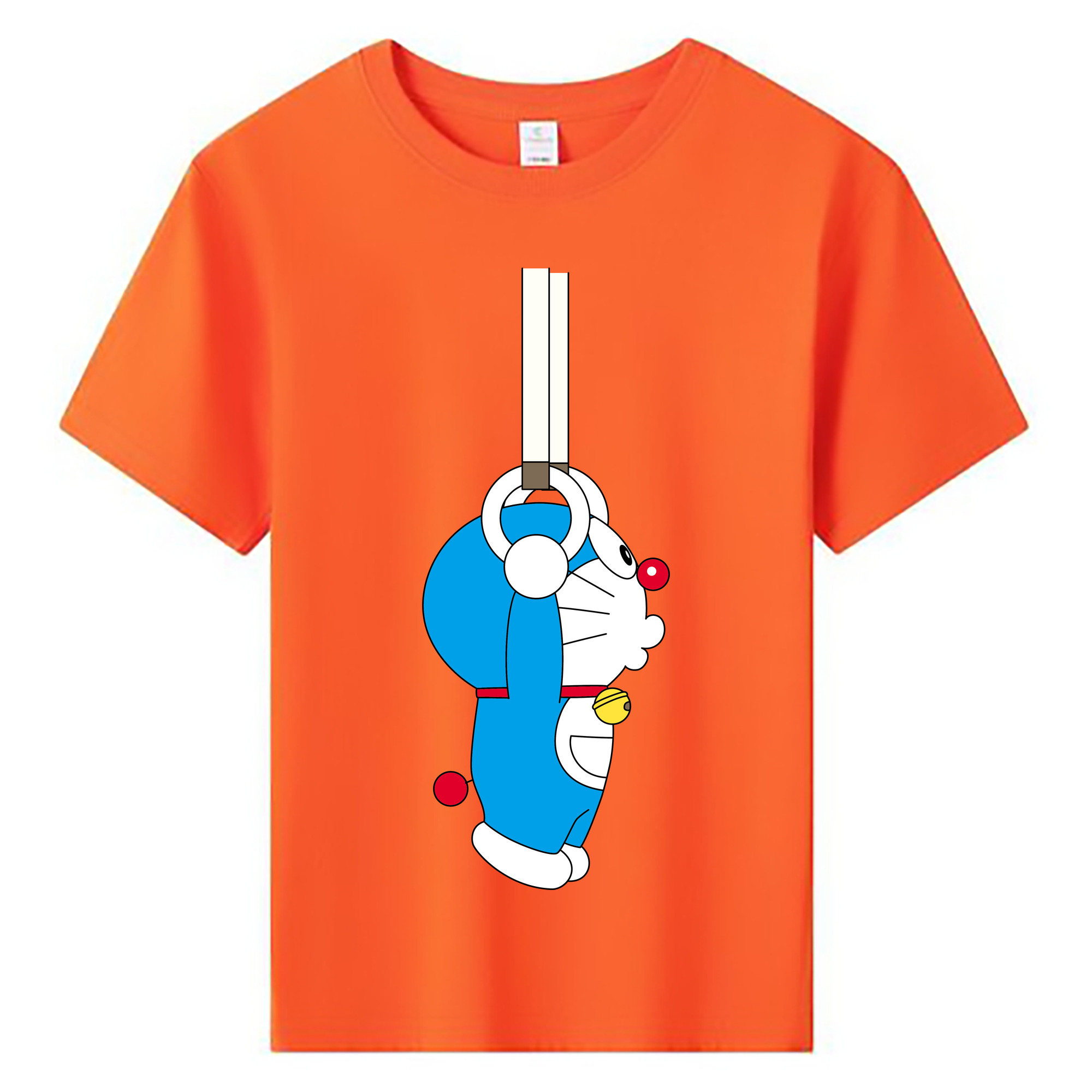 （画像用） ドラえもん Doraemon 綿100％キッズTシャツ（フロントプリント）