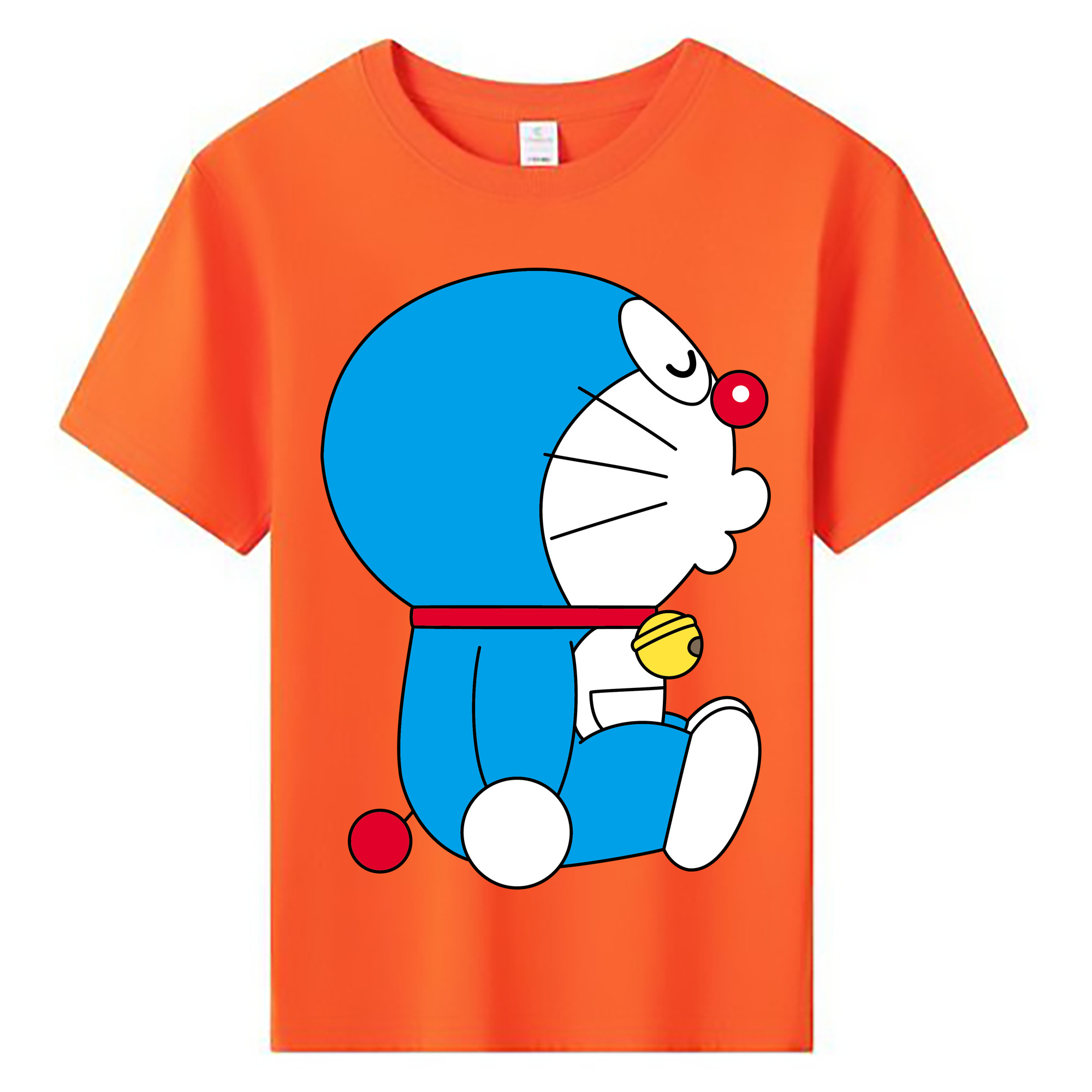 （画像用） ドラえもん Doraemon 綿100％キッズTシャツ（フロントプリント）