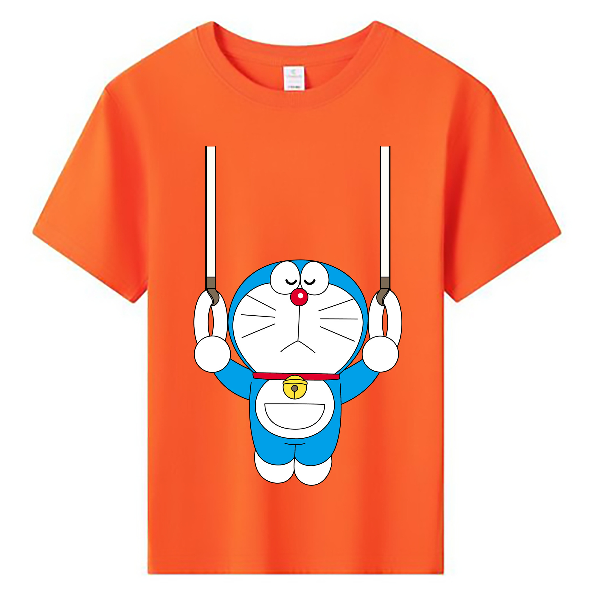 （画像用） ドラえもん Doraemon 綿100％キッズTシャツ（フロントプリント）