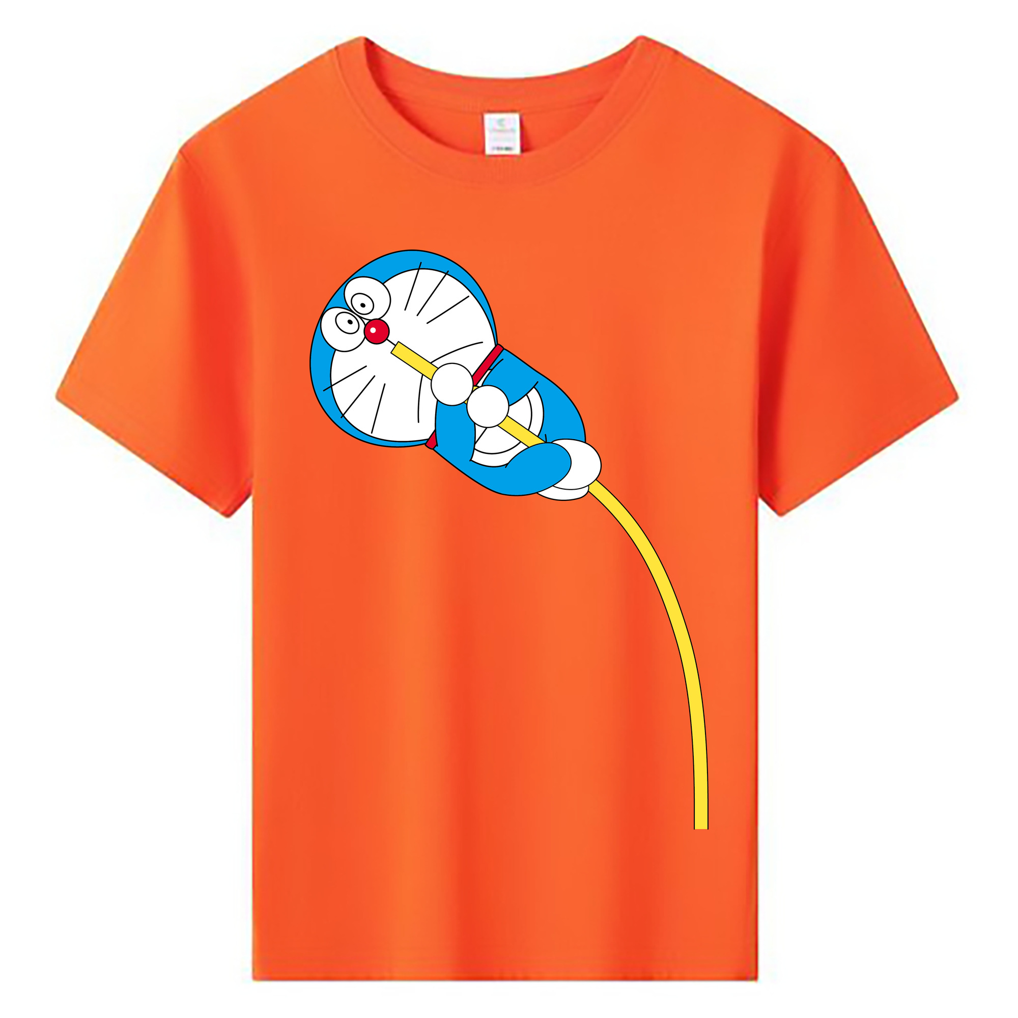 （画像用） ドラえもん Doraemon 綿100％キッズTシャツ（フロントプリント）