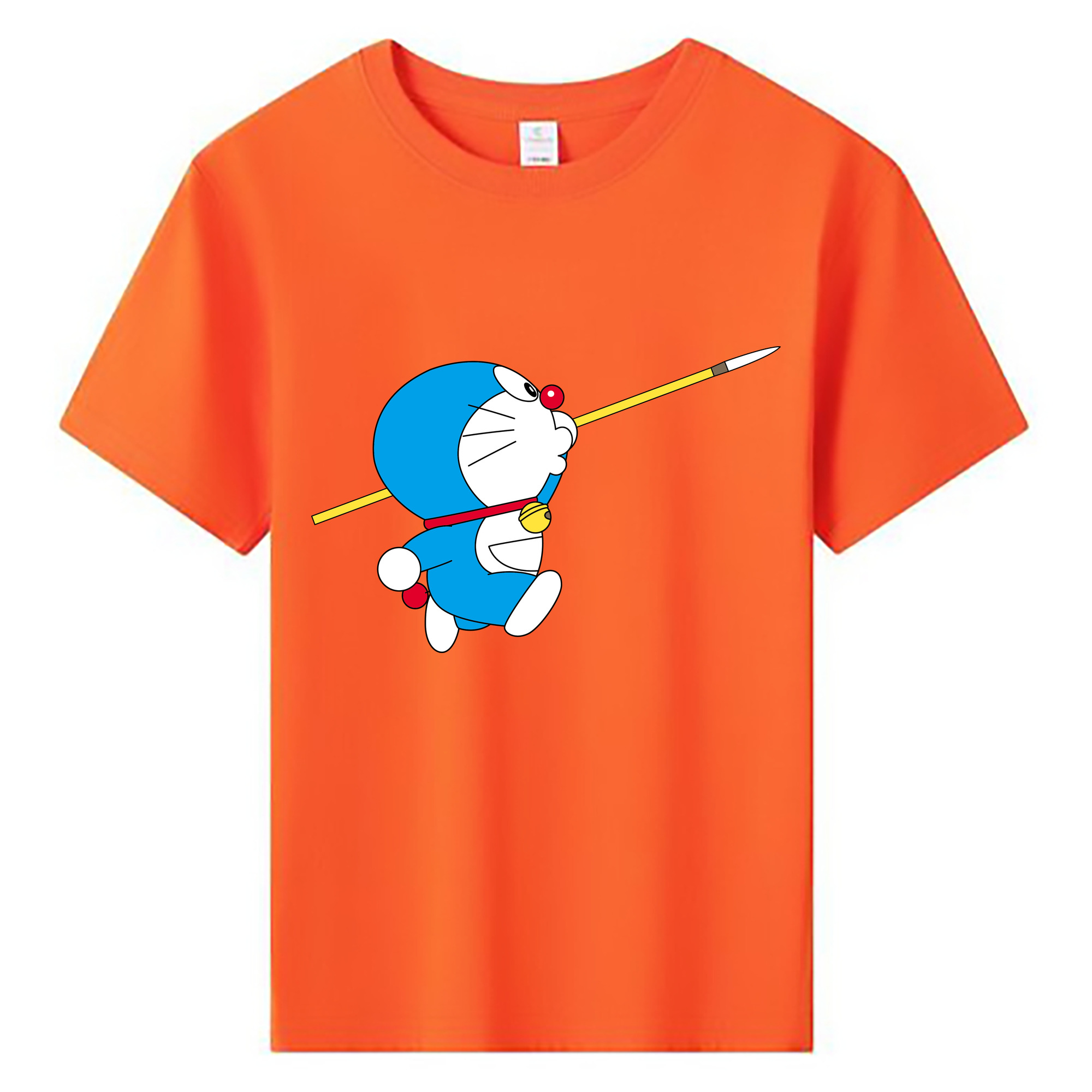 （画像用） ドラえもん Doraemon 綿100％キッズTシャツ（フロントプリント）