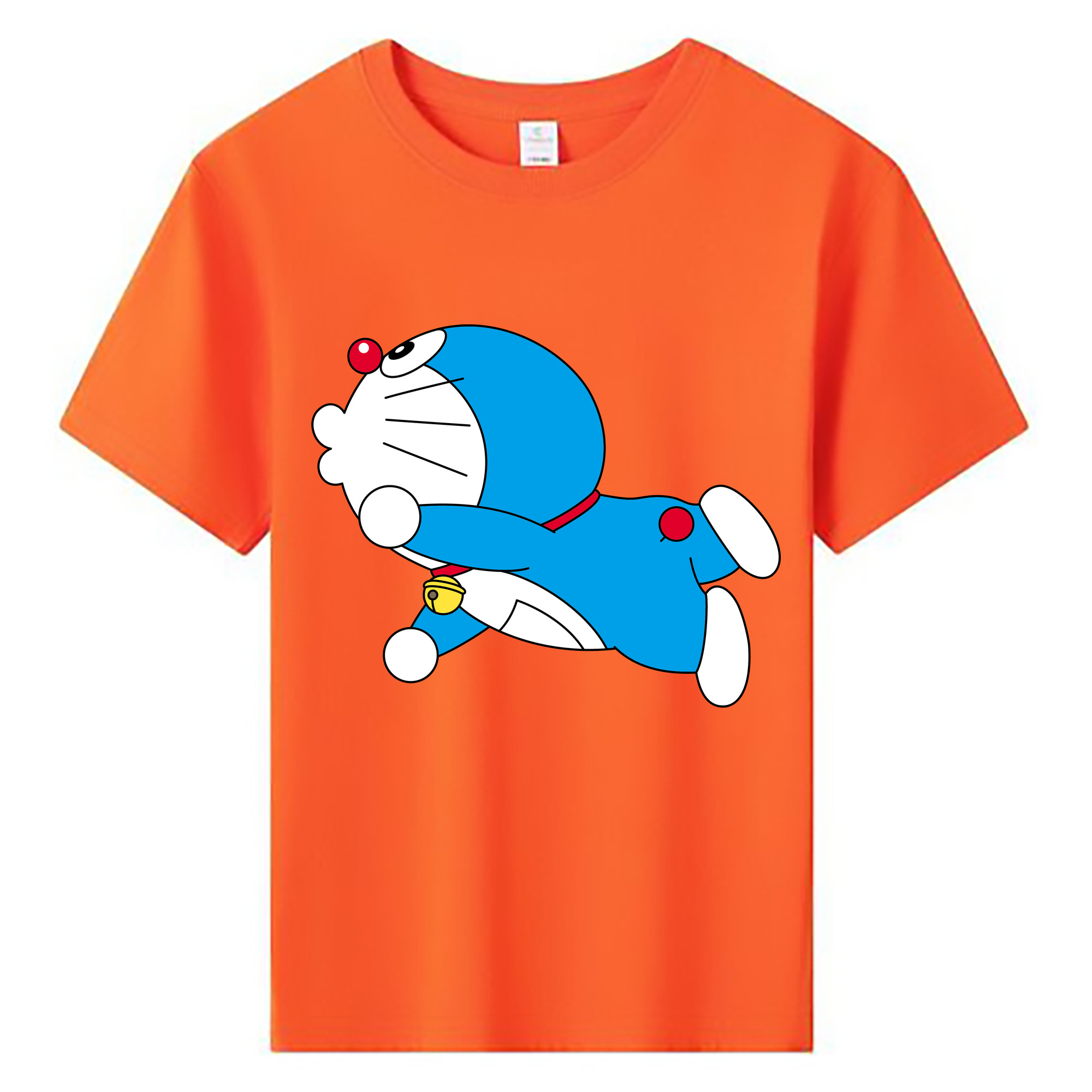 （画像用） ドラえもん Doraemon 綿100％キッズTシャツ（フロントプリント）