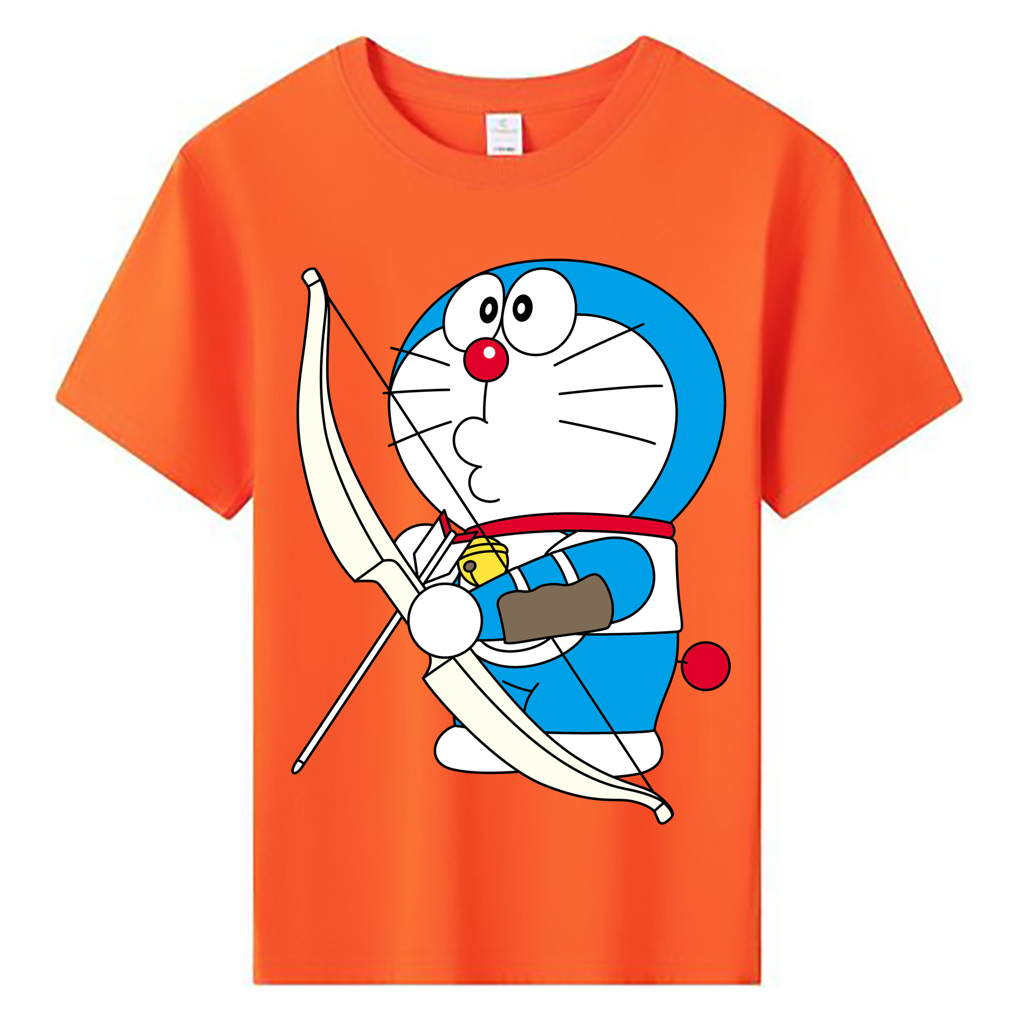 （画像用） ドラえもん Doraemon 綿100％キッズTシャツ（フロントプリント）