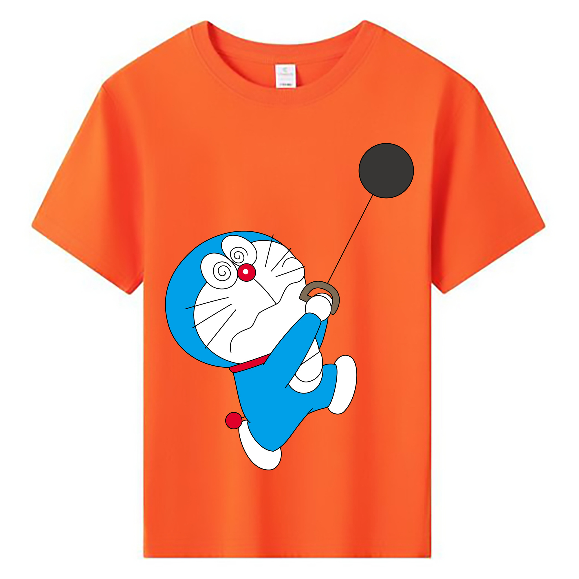 （画像用） ドラえもん Doraemon 綿100％キッズTシャツ（フロントプリント）