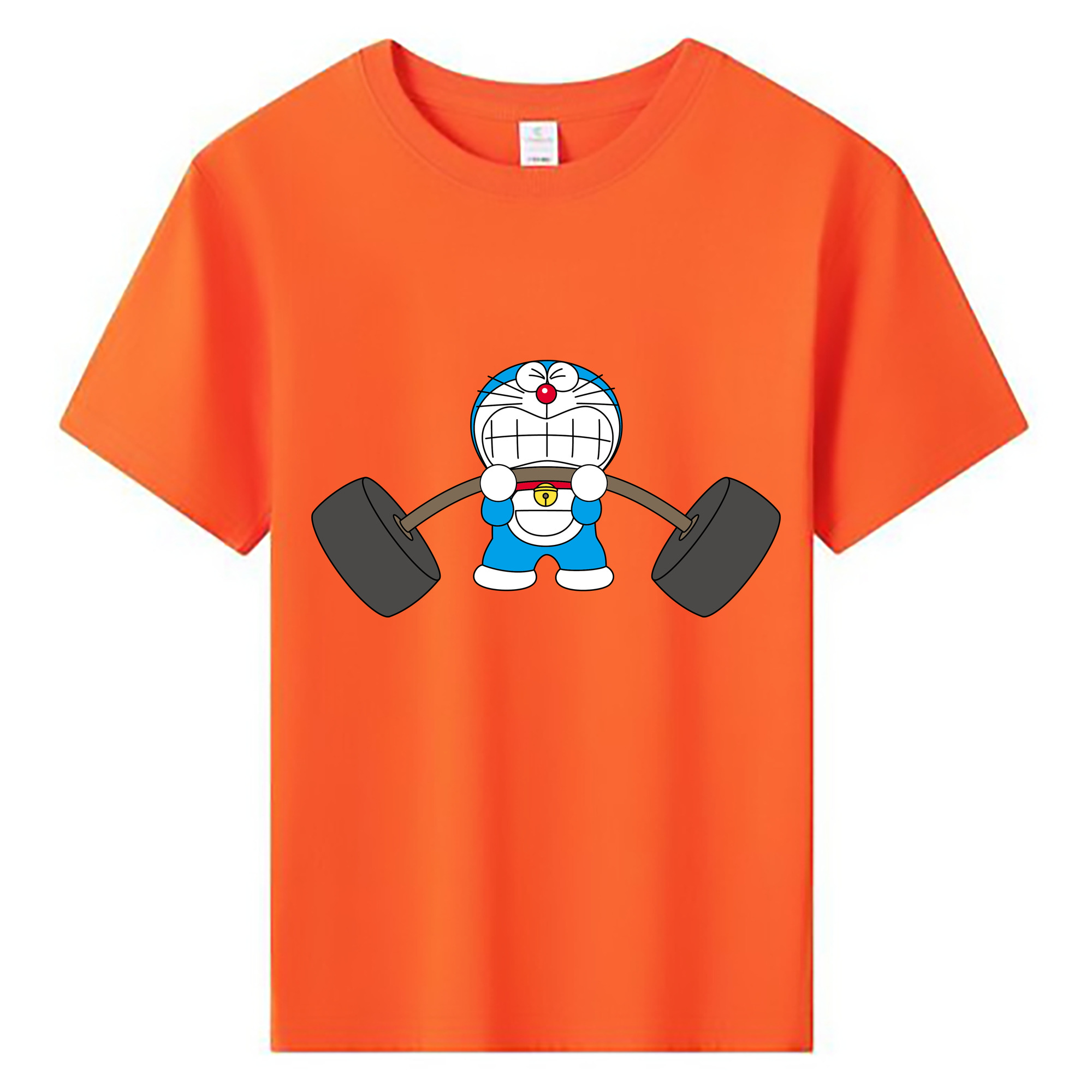 （画像用） ドラえもん Doraemon 綿100％キッズTシャツ（フロントプリント）