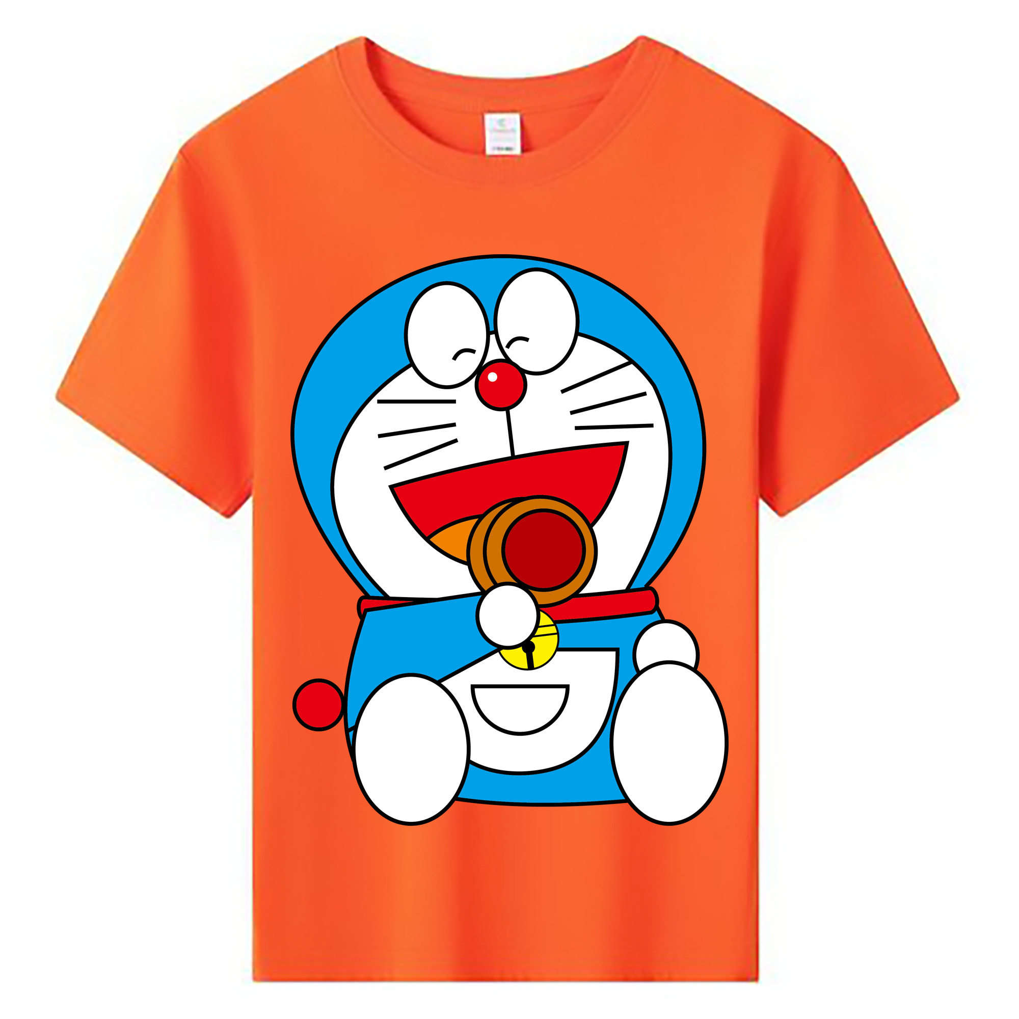 （画像用） ドラえもん Doraemon 綿100％キッズTシャツ（フロントプリント）