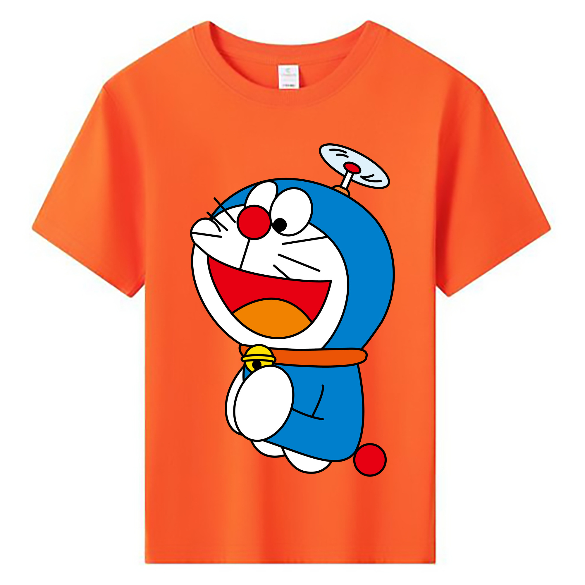 （画像用） ドラえもん Doraemon 綿100％キッズTシャツ（フロントプリント）