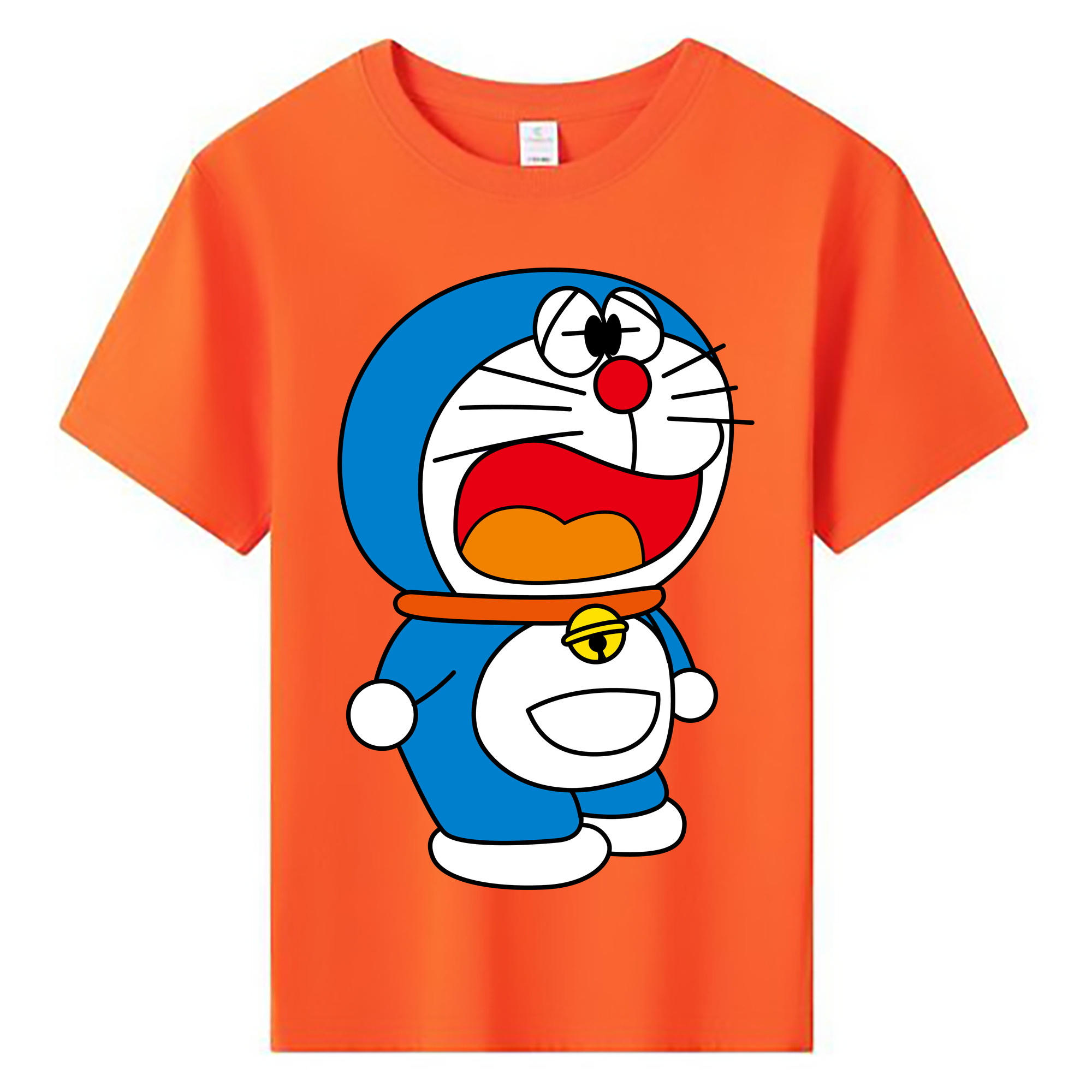 （画像用） ドラえもん Doraemon 綿100％キッズTシャツ（フロントプリント）