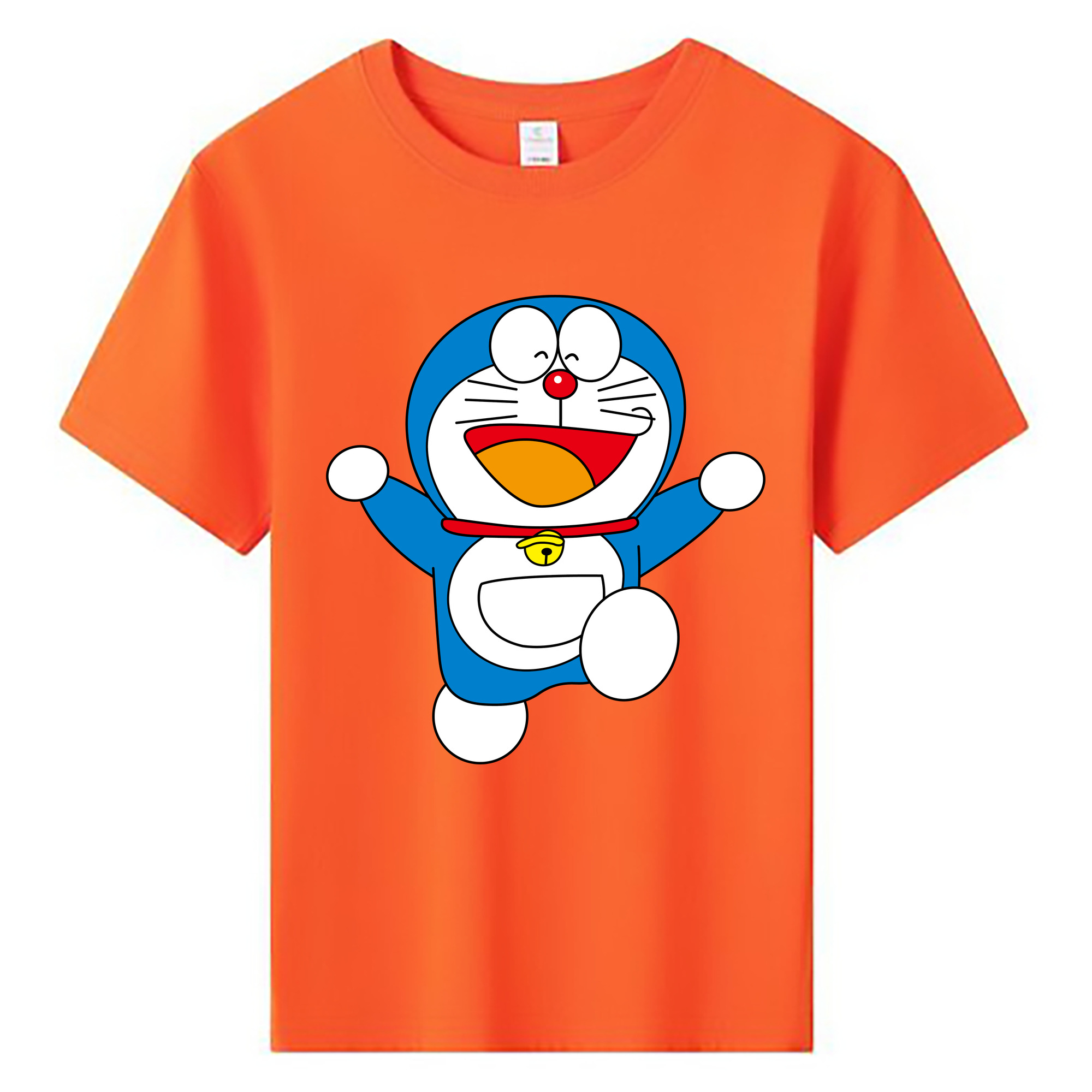 （画像用） ドラえもん Doraemon 綿100％キッズTシャツ（フロントプリント）