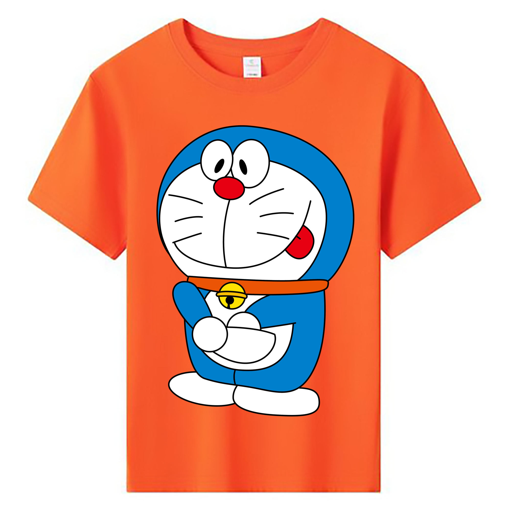 （画像用） ドラえもん Doraemon 綿100％キッズTシャツ（フロントプリント）