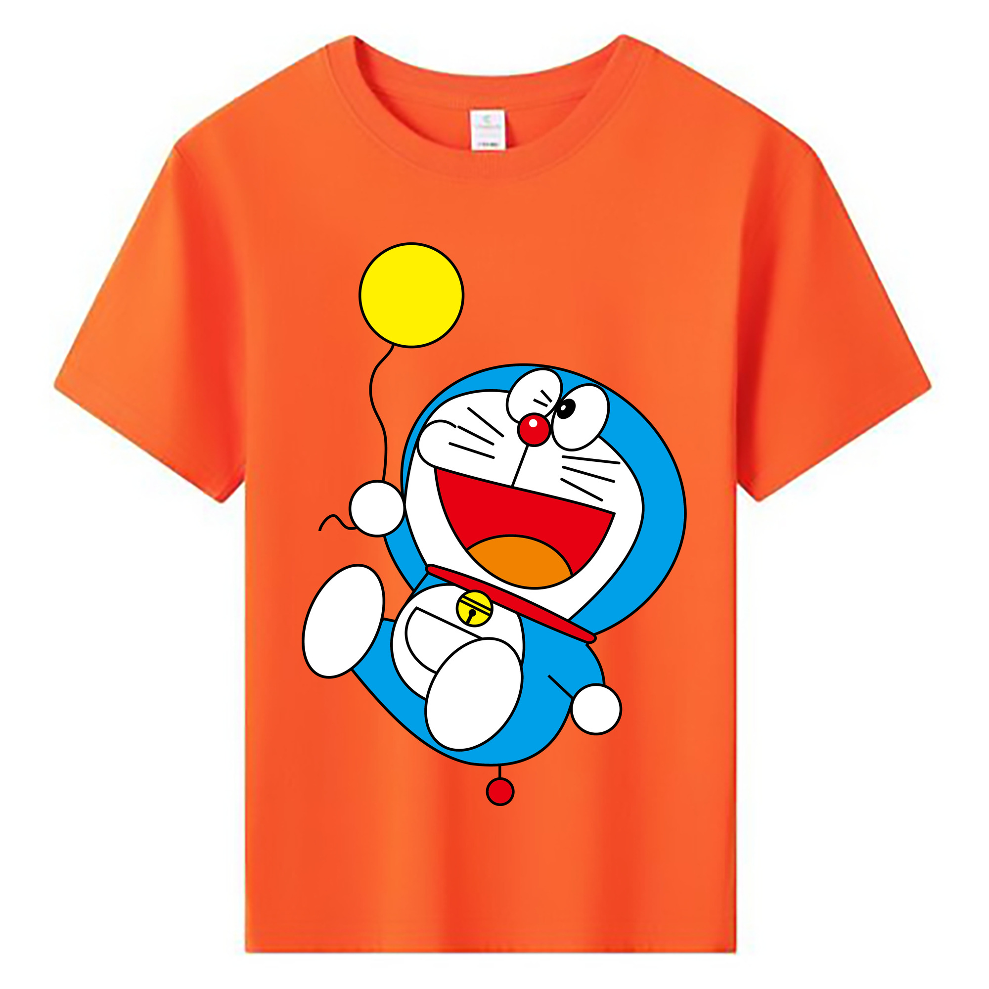 （画像用） ドラえもん Doraemon 綿100％キッズTシャツ（フロントプリント）