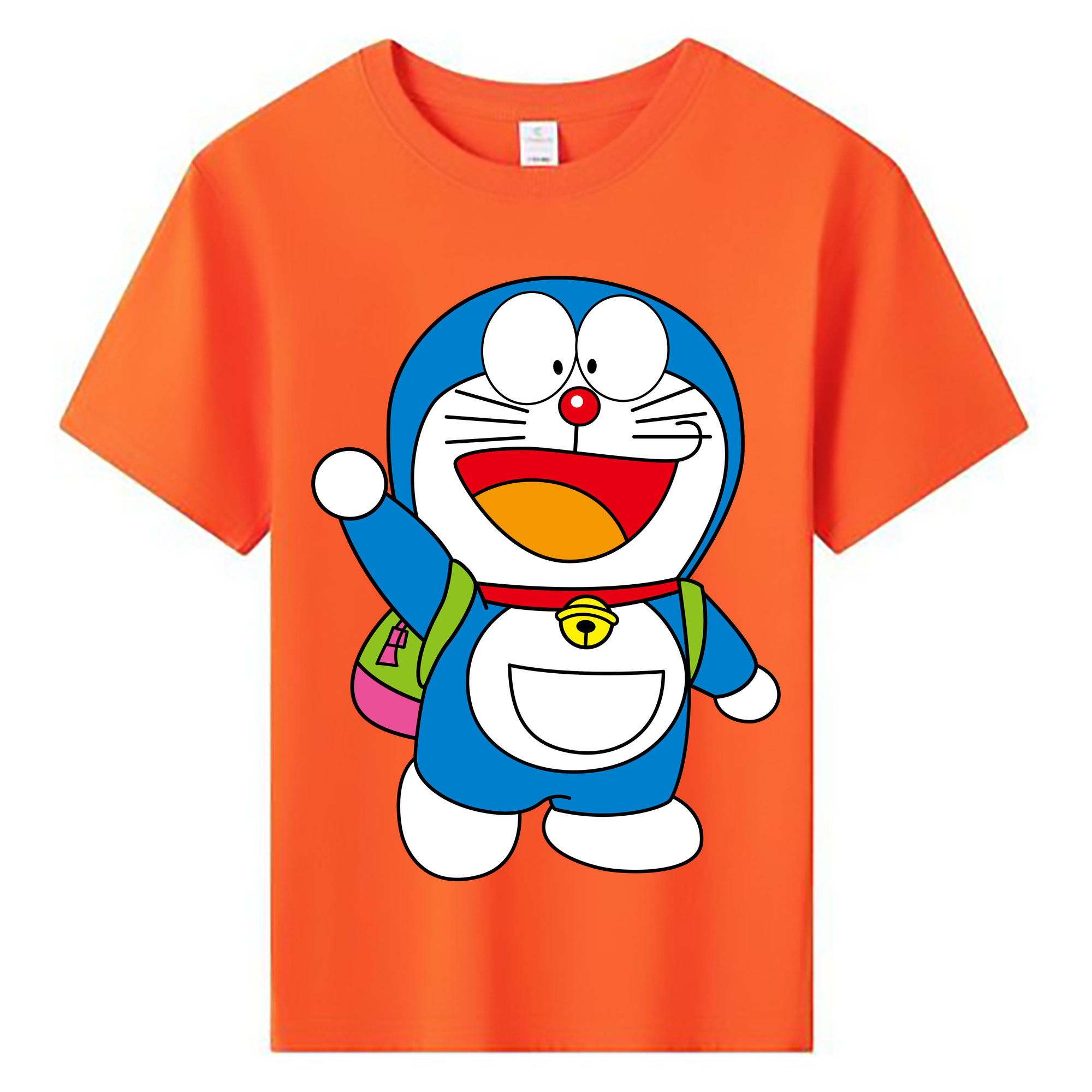 （画像用） ドラえもん Doraemon 綿100％キッズTシャツ（フロントプリント）
