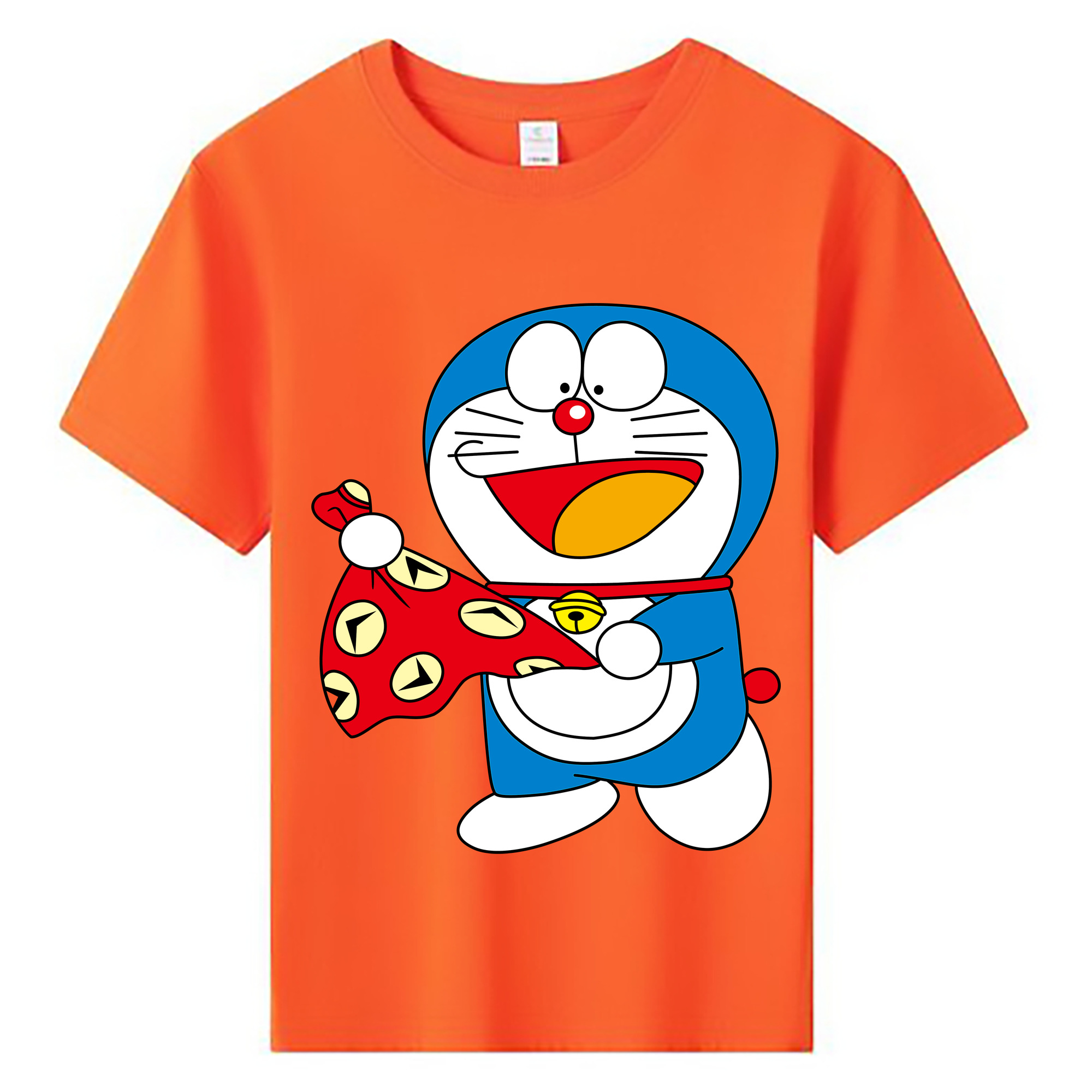 （画像用） ドラえもん Doraemon 綿100％キッズTシャツ（フロントプリント）