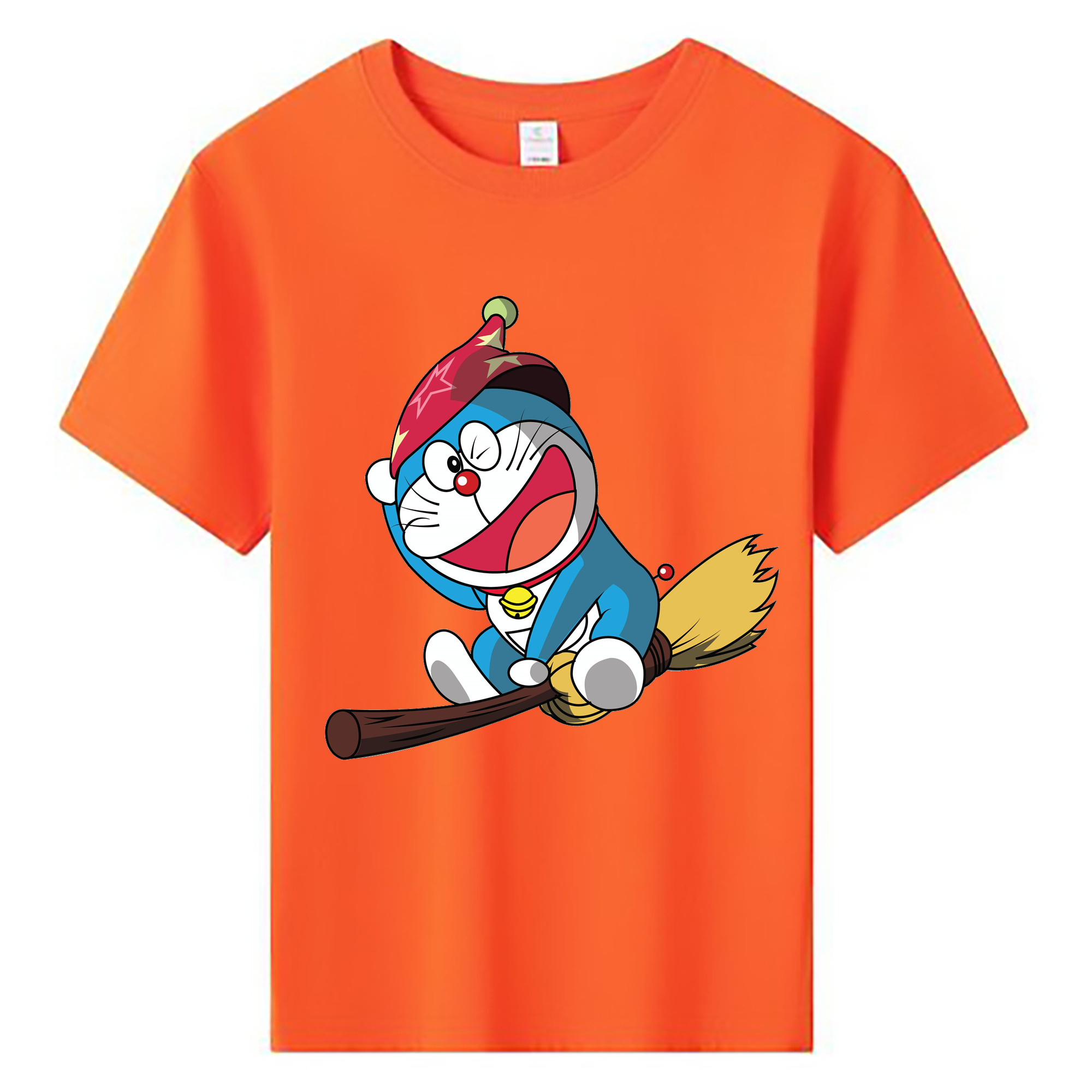 （画像用） ドラえもん Doraemon 綿100％キッズTシャツ（フロントプリント）