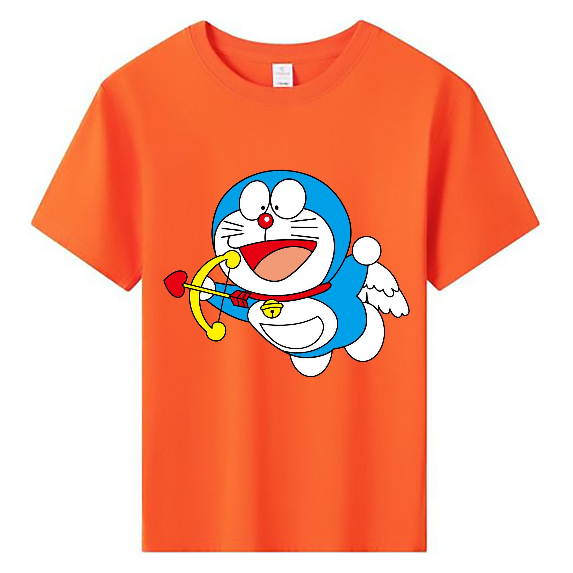 （画像用） ドラえもん Doraemon 綿100％キッズTシャツ（フロントプリント）