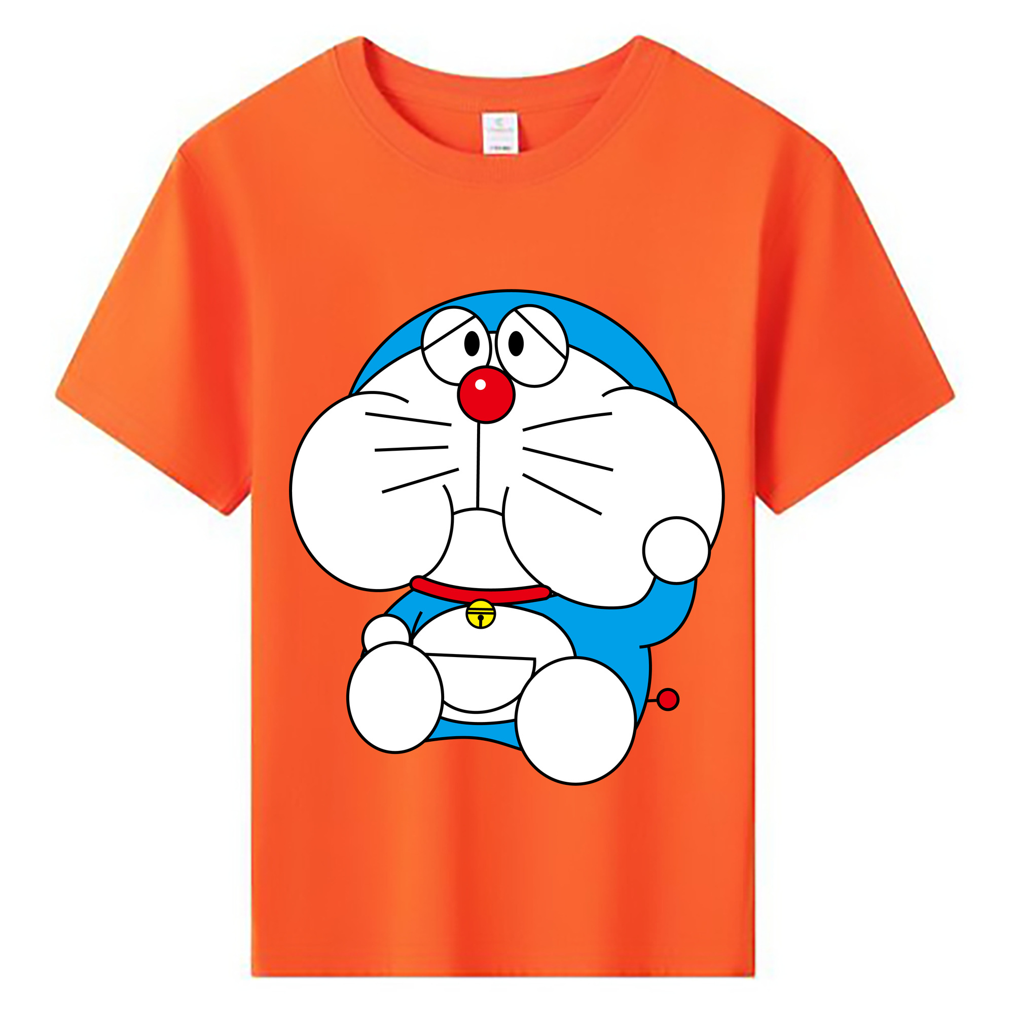 （画像用） ドラえもん Doraemon 綿100％キッズTシャツ（フロントプリント）