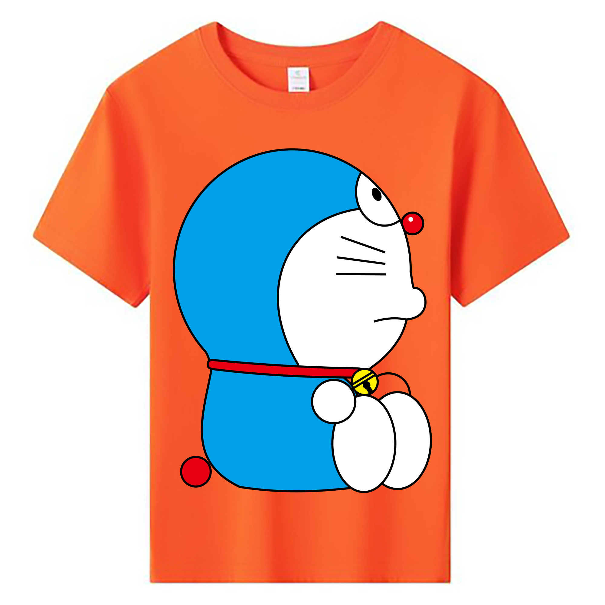 （画像用） ドラえもん Doraemon 綿100％キッズTシャツ（フロントプリント）