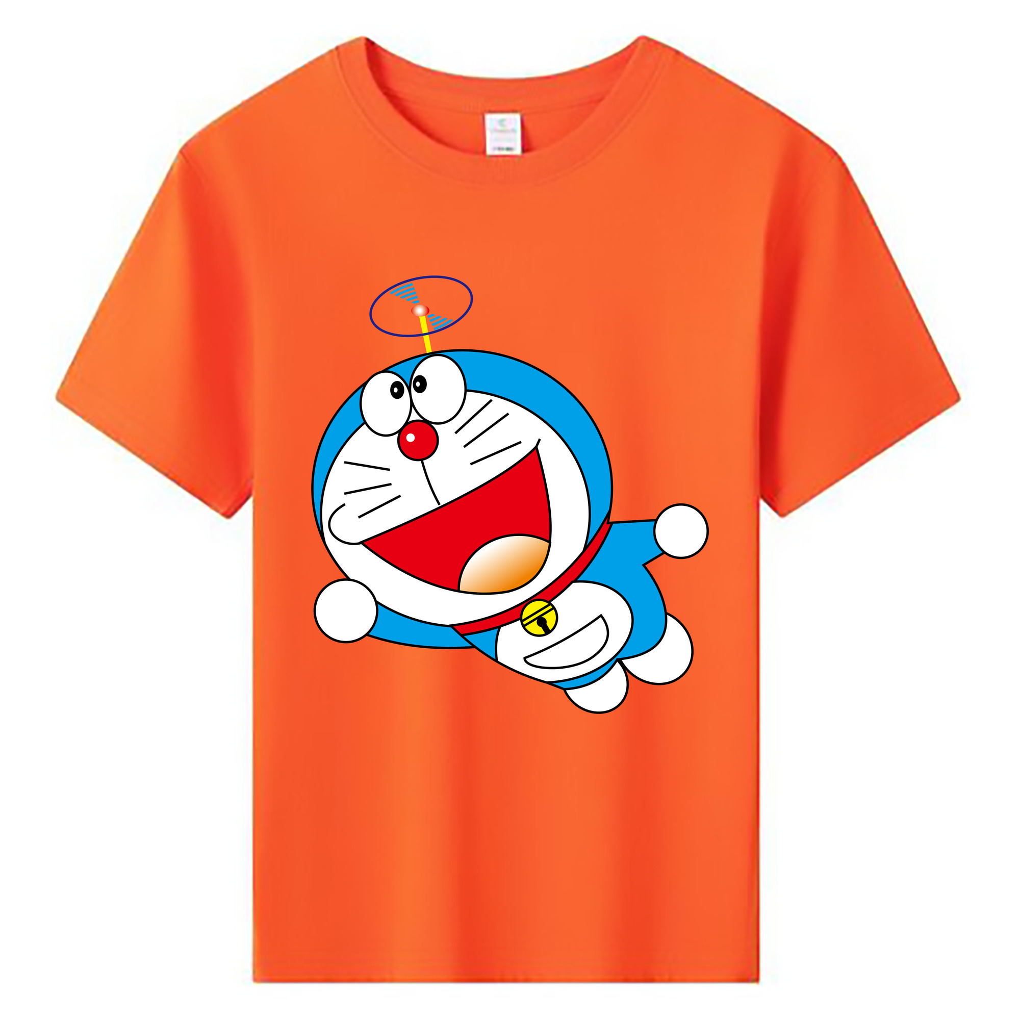 （画像用） ドラえもん Doraemon 綿100％キッズTシャツ（フロントプリント）