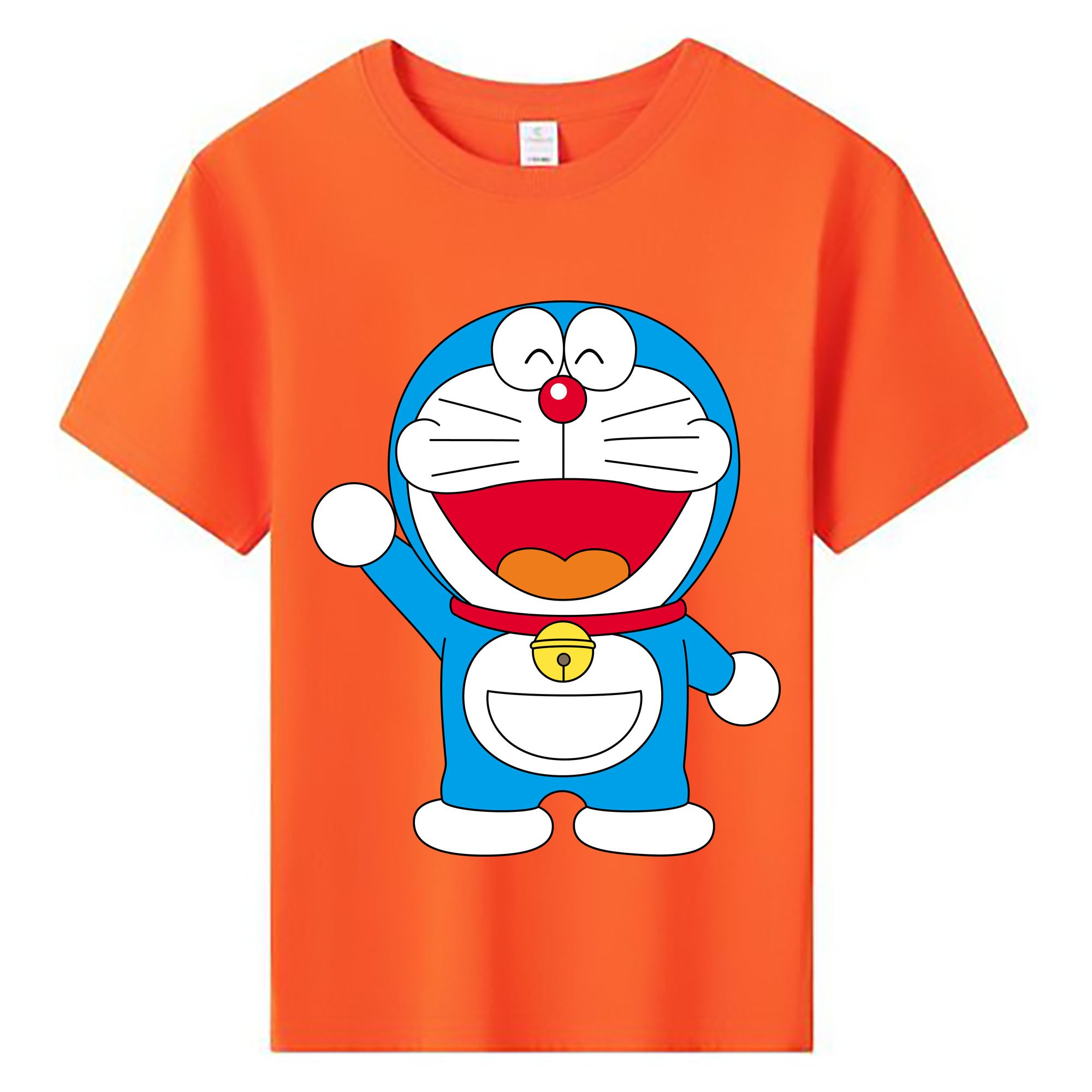 （画像用） ドラえもん Doraemon 綿100％キッズTシャツ（フロントプリント）
