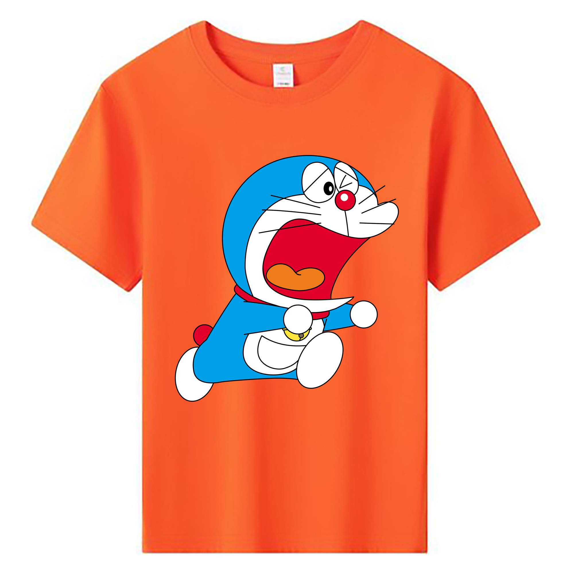 （画像用） ドラえもん Doraemon 綿100％キッズTシャツ（フロントプリント）