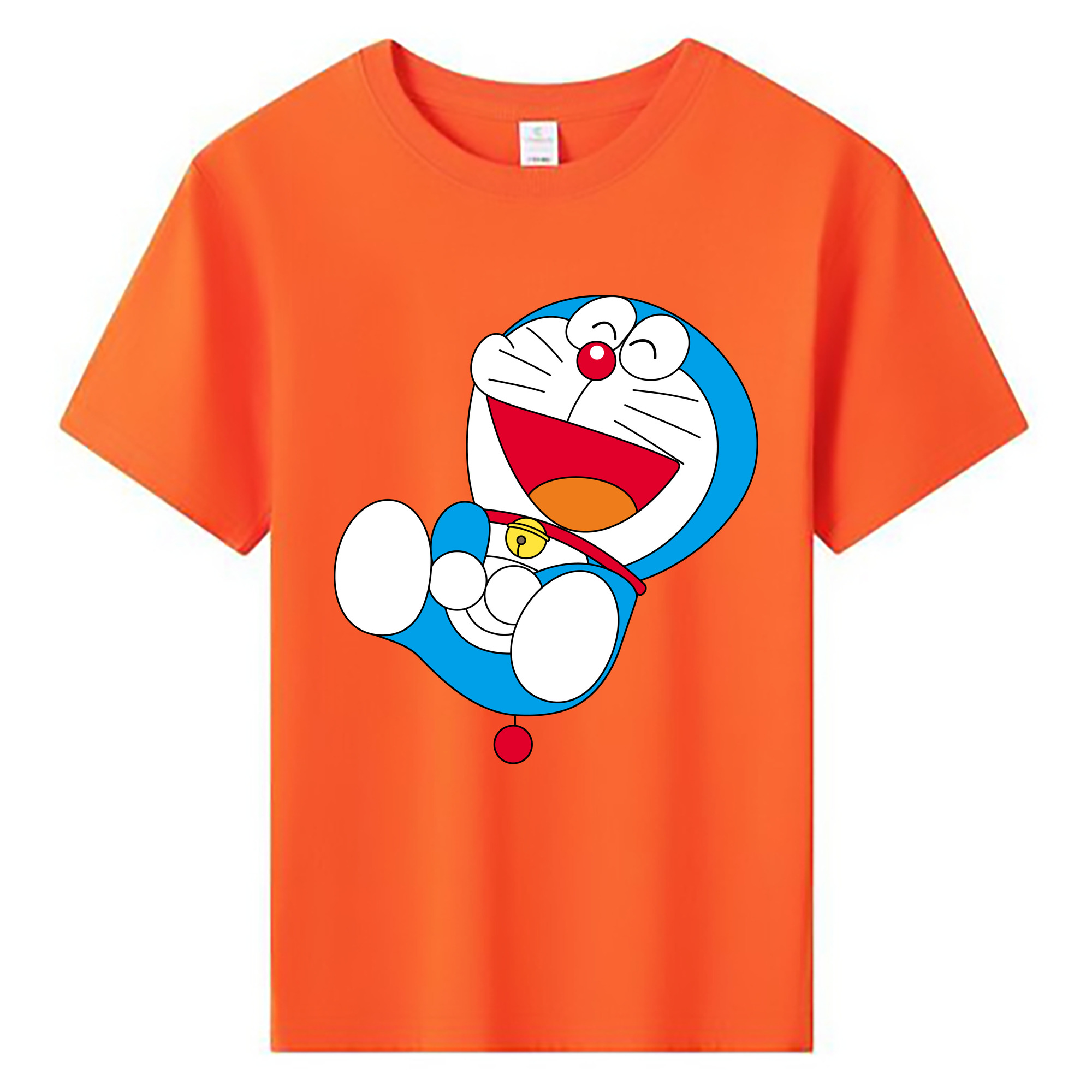 （画像用） ドラえもん Doraemon 綿100％キッズTシャツ（フロントプリント）