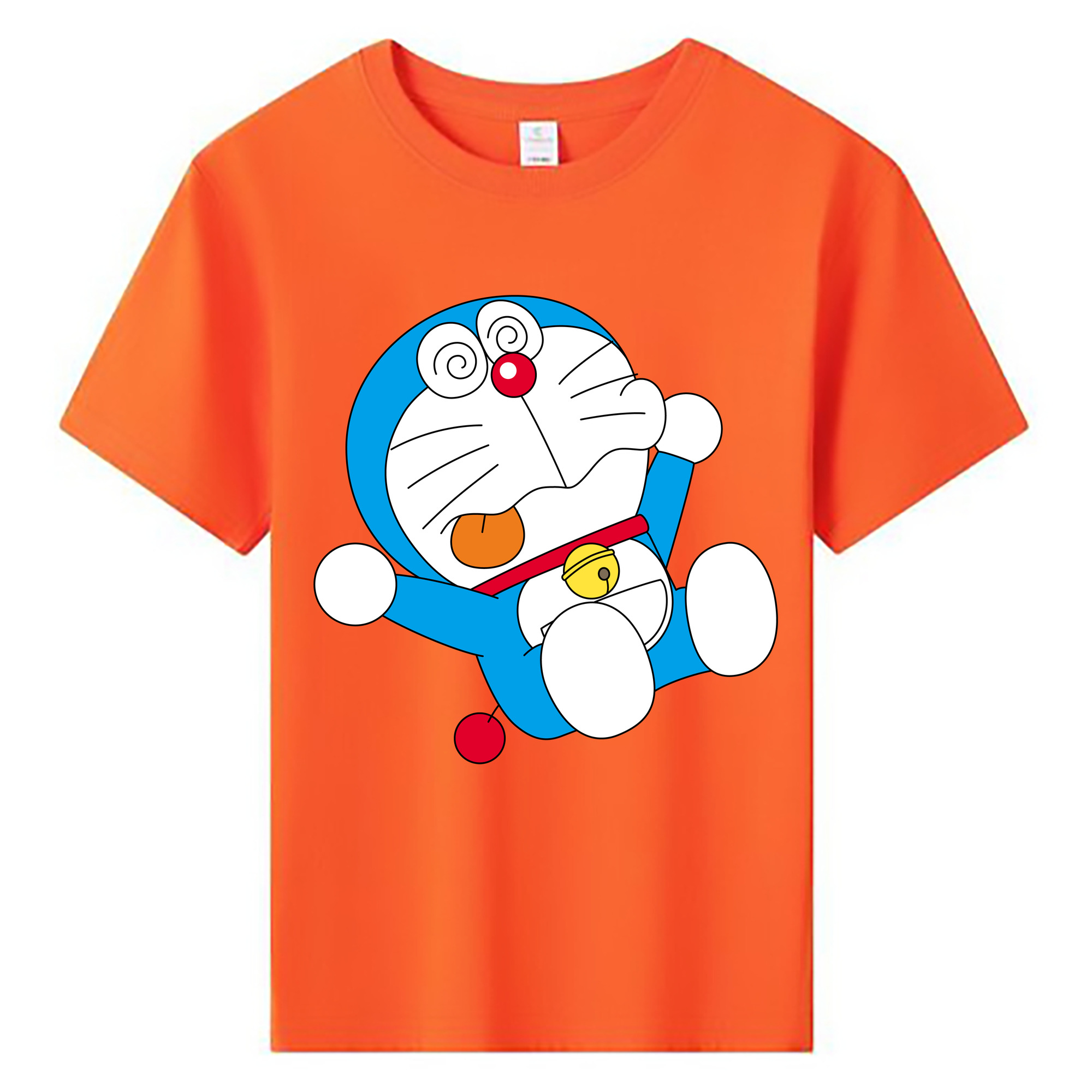 （画像用） ドラえもん Doraemon 綿100％キッズTシャツ（フロントプリント）