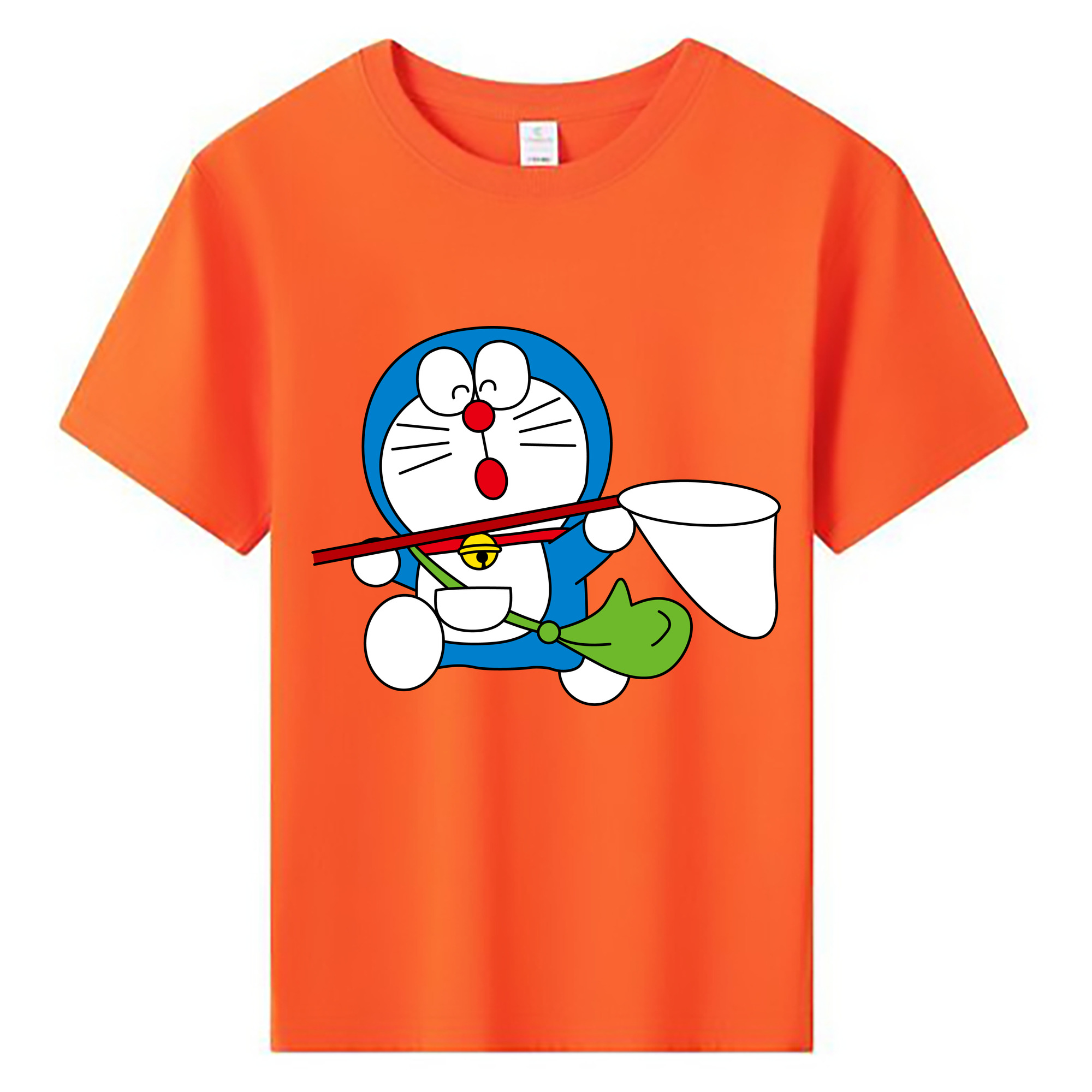 （画像用） ドラえもん Doraemon 綿100％キッズTシャツ（フロントプリント）