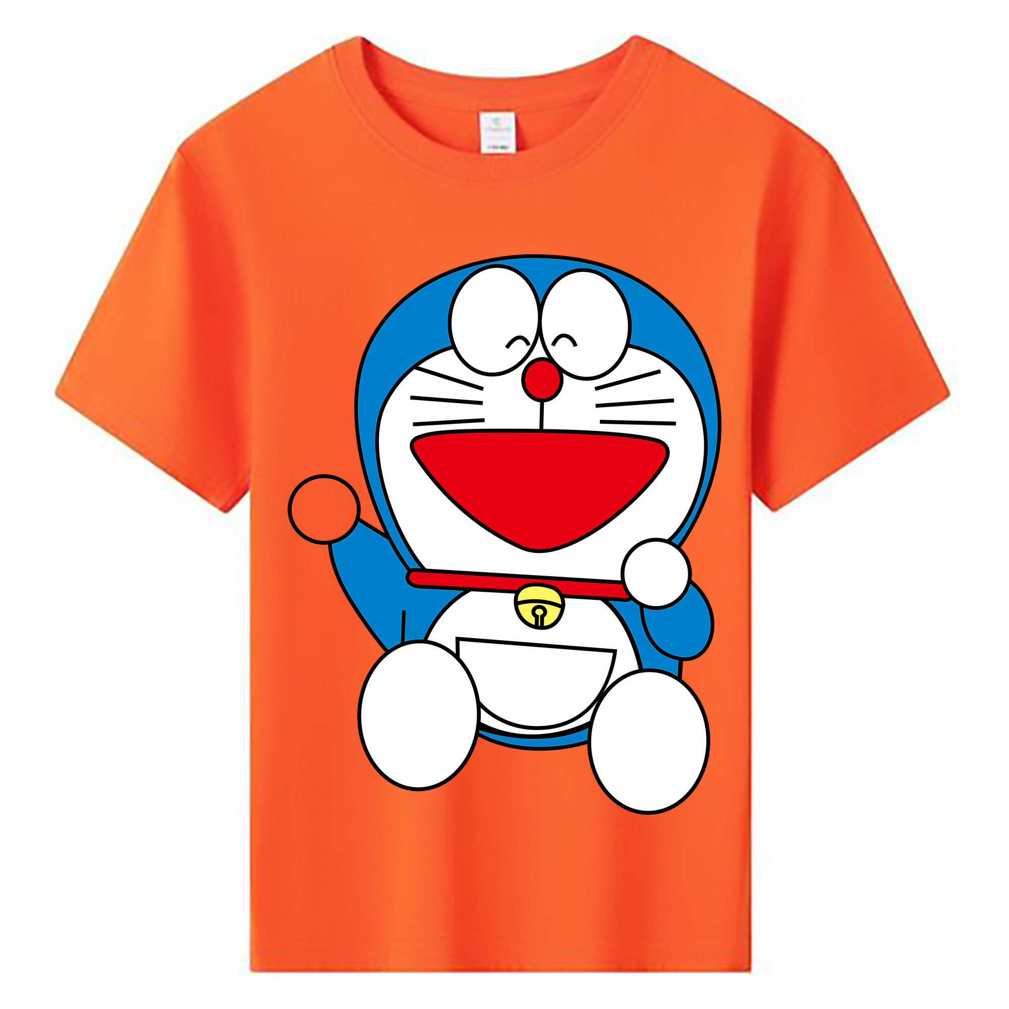 （画像用） ドラえもん Doraemon 綿100％キッズTシャツ（フロントプリント）