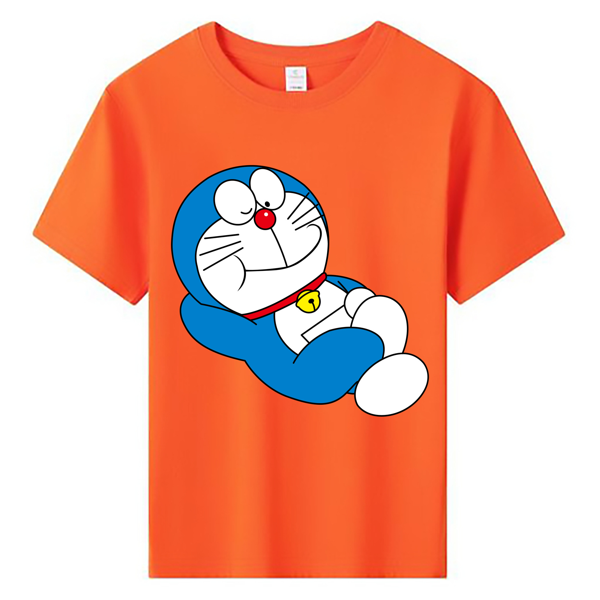（画像用） ドラえもん Doraemon 綿100％キッズTシャツ（フロントプリント）