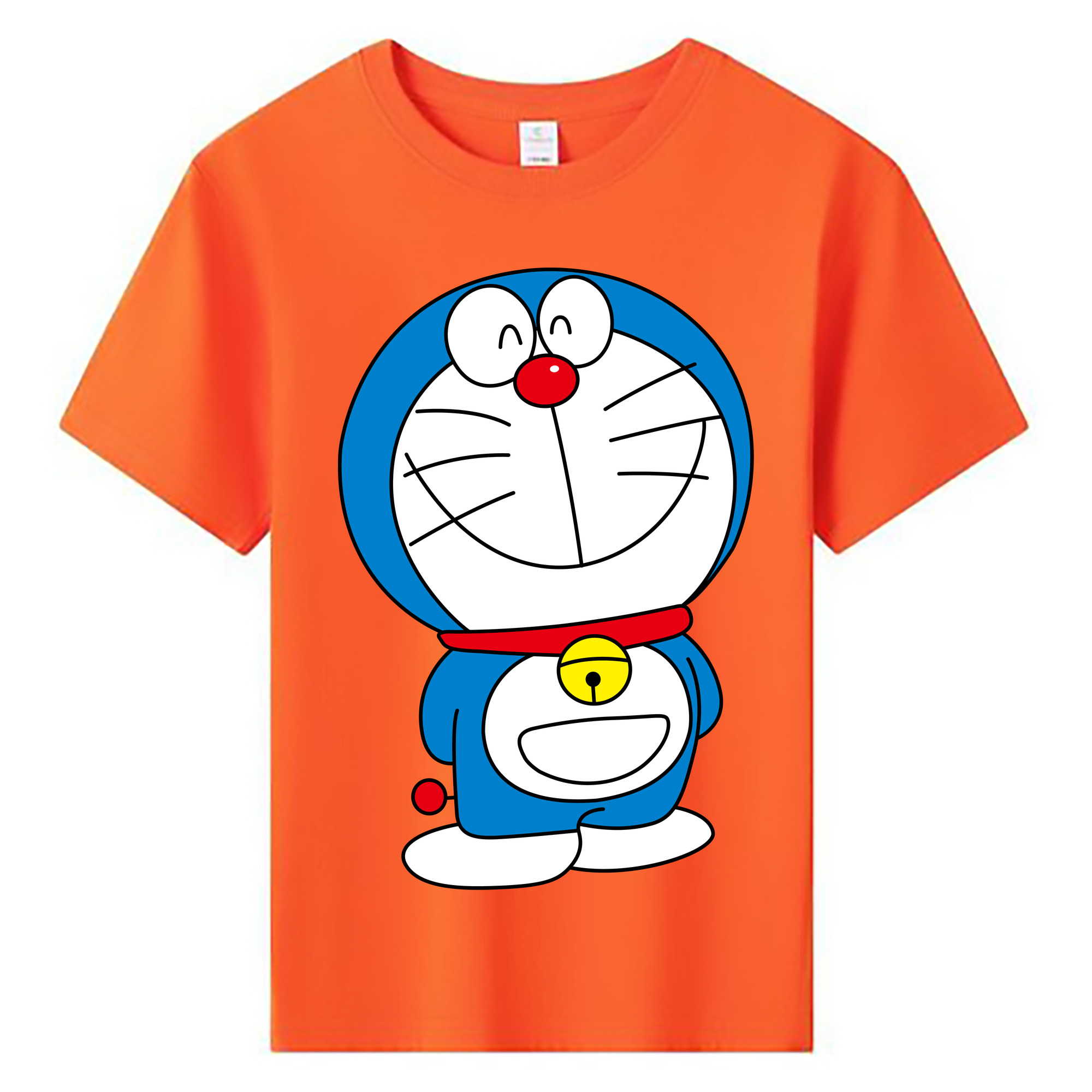 （画像用） ドラえもん Doraemon 綿100％キッズTシャツ（フロントプリント）
