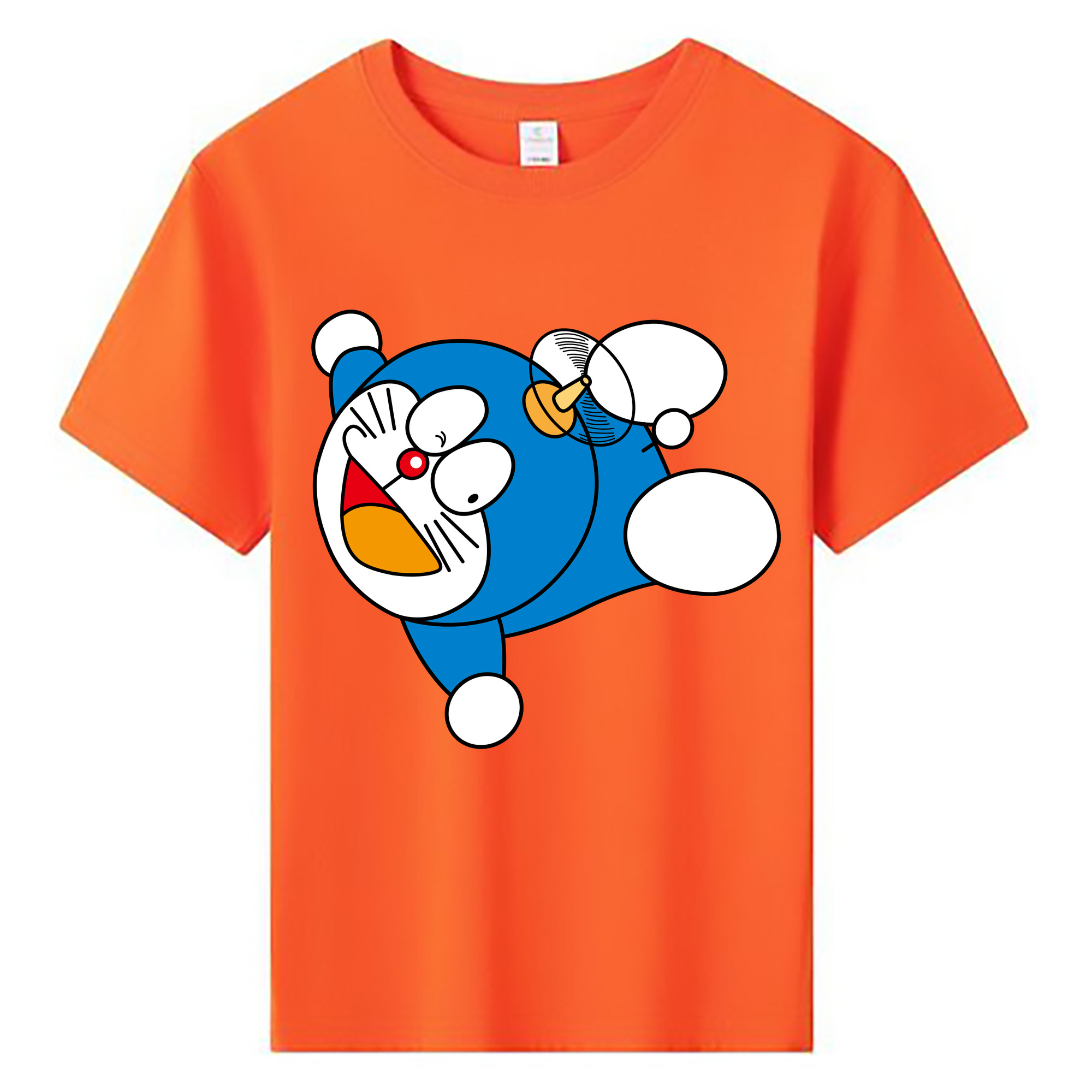 （画像用） ドラえもん Doraemon 綿100％キッズTシャツ（フロントプリント）
