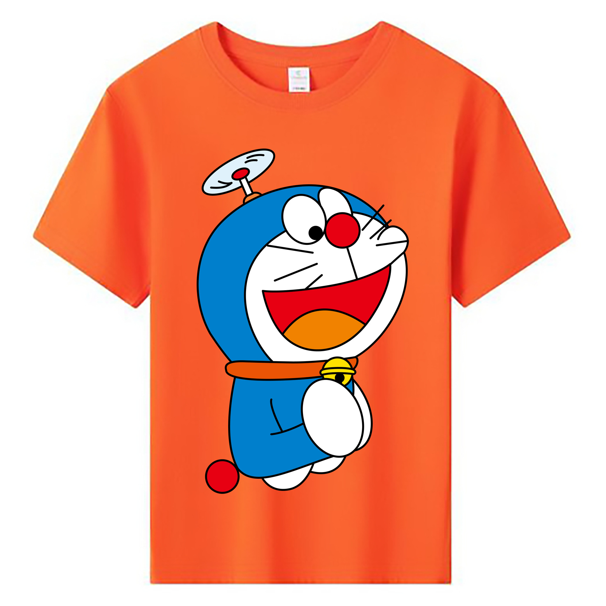 （画像用） ドラえもん Doraemon 綿100％キッズTシャツ（フロントプリント）