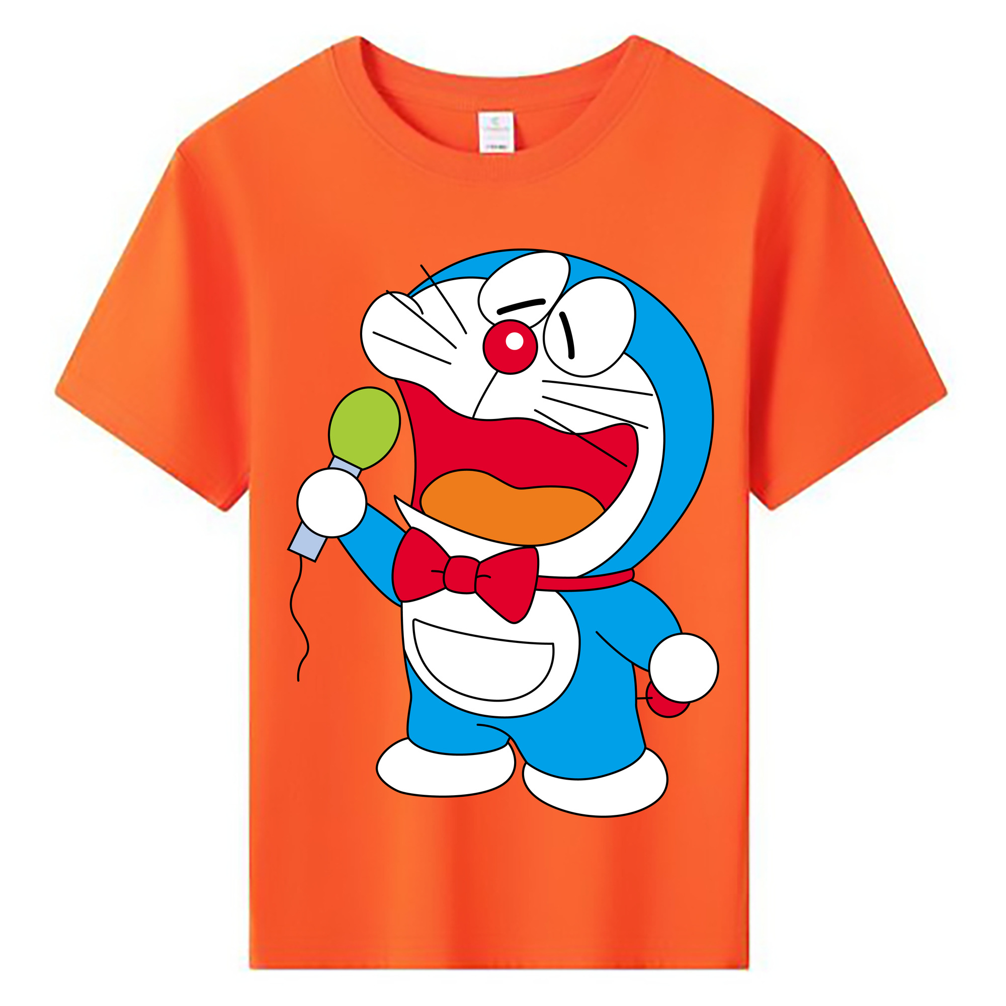 （画像用） ドラえもん Doraemon 綿100％キッズTシャツ（フロントプリント）