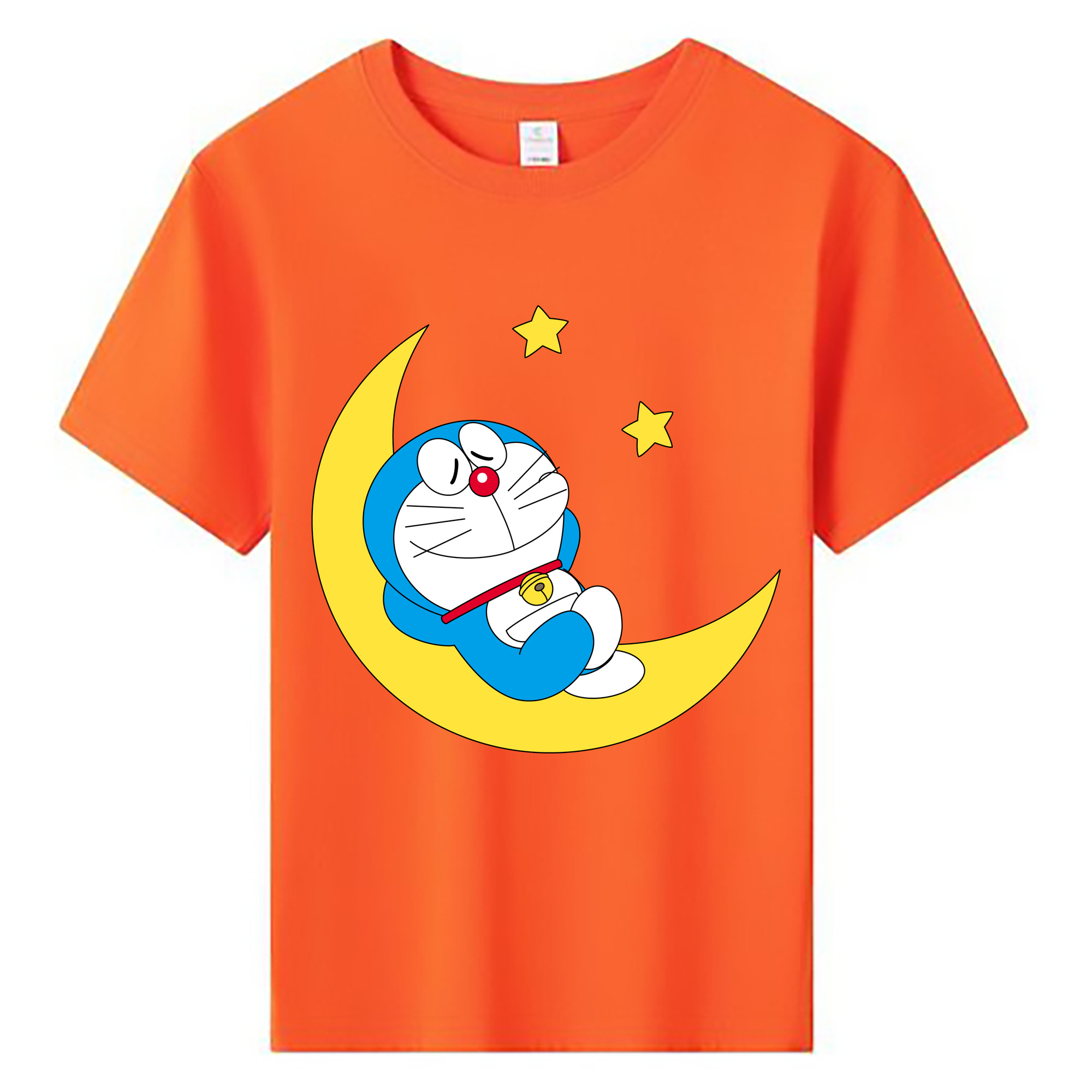 （画像用） ドラえもん Doraemon 綿100％キッズTシャツ（フロントプリント）